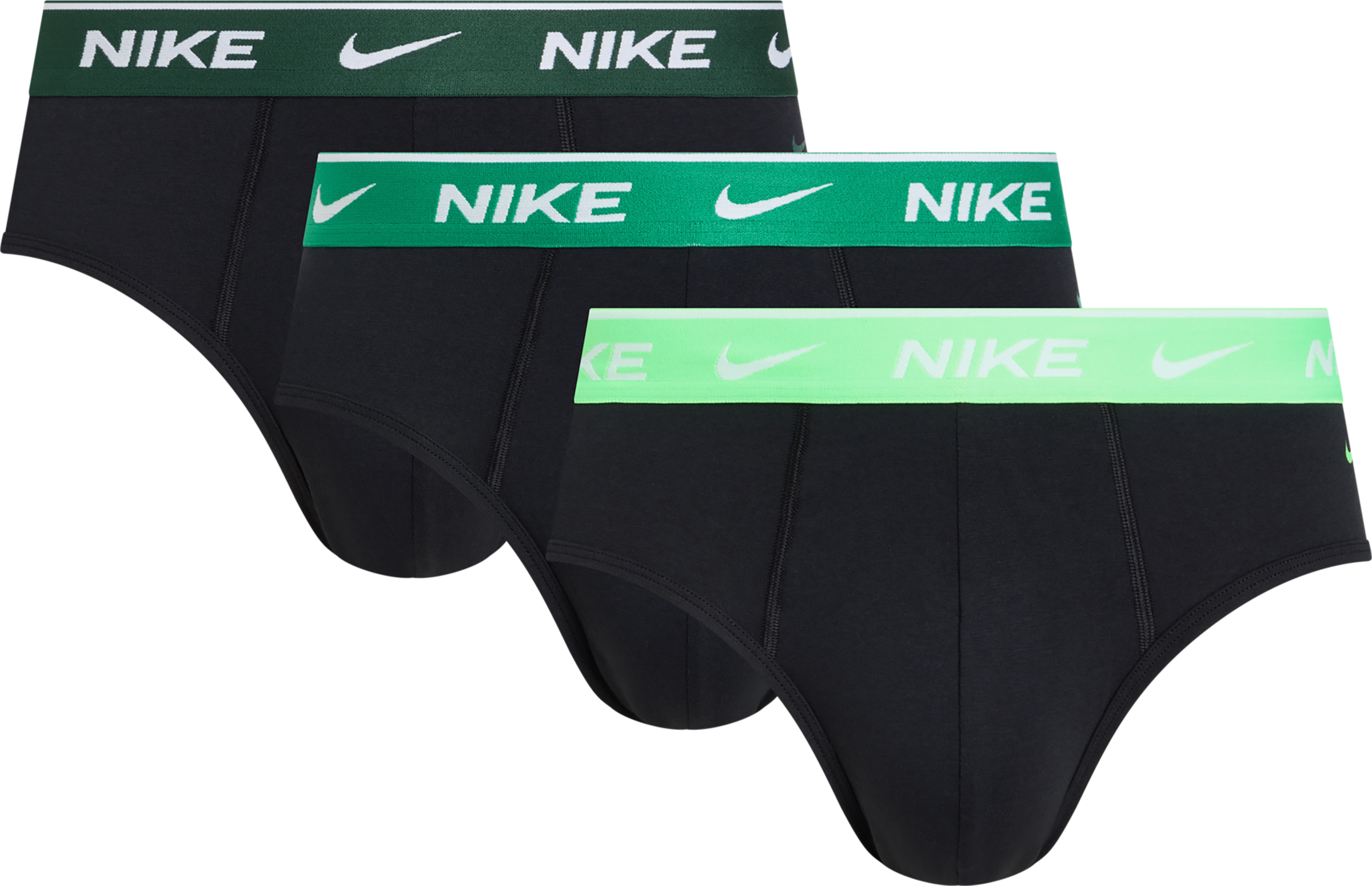 NIKE Underwear Slip »BRIEF 3PK« Paquet, lot de 3, 3 cuis avec ceinture élastique logo