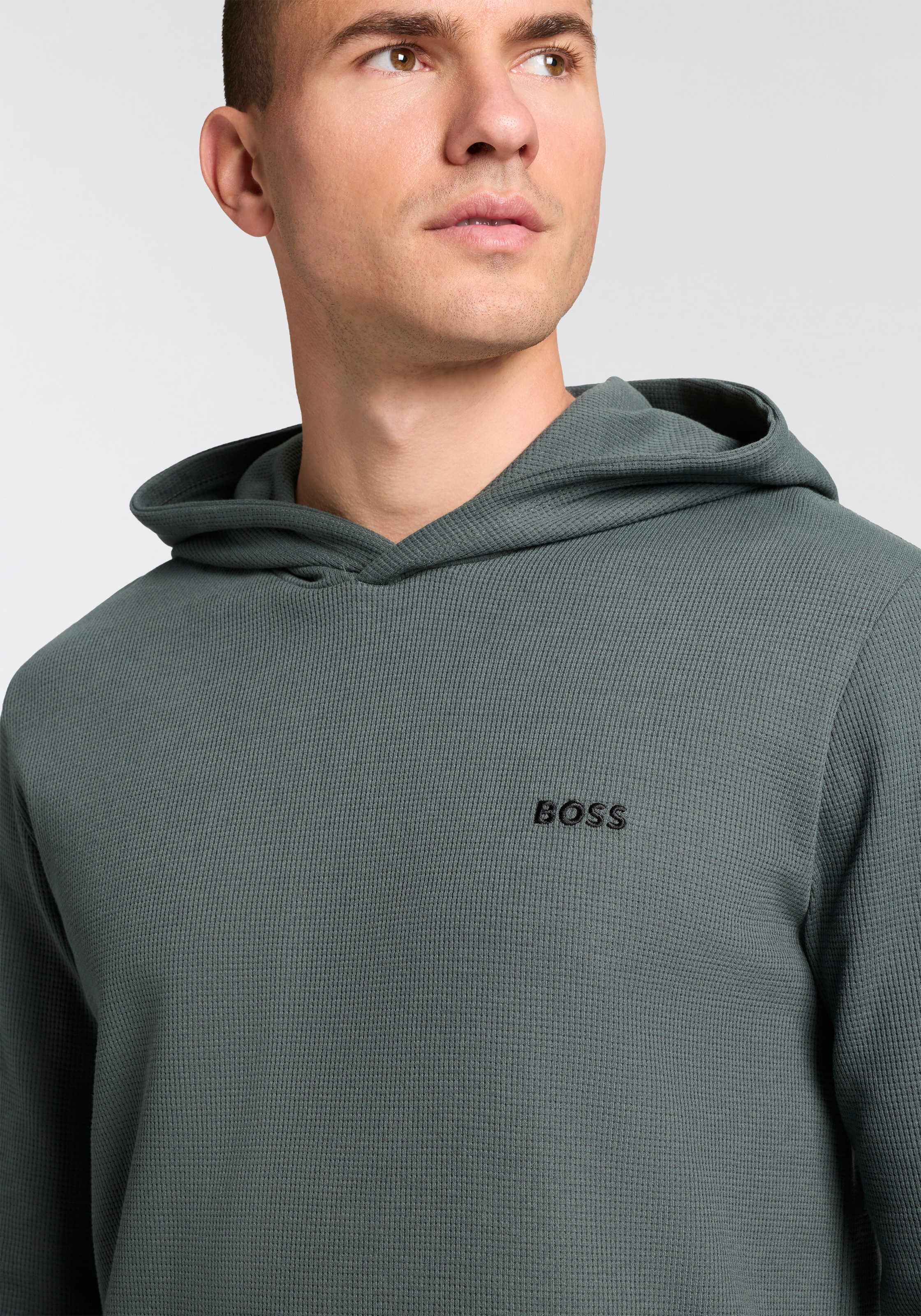BOSS Hoodie »Waffle LS-Shirt H«
