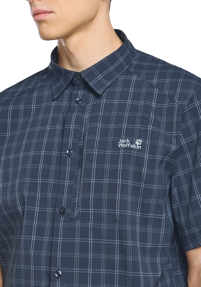 Jack Wolfskin Chemisier fonctionnel »NORBO S/S SHIRT M«