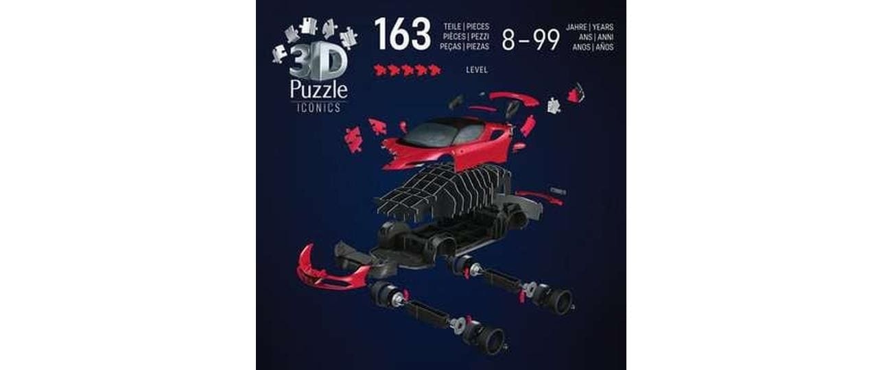 Ravensburger Puzzle 3D »Iconics Ferrari SF90 Stradale« 3D-Effekt