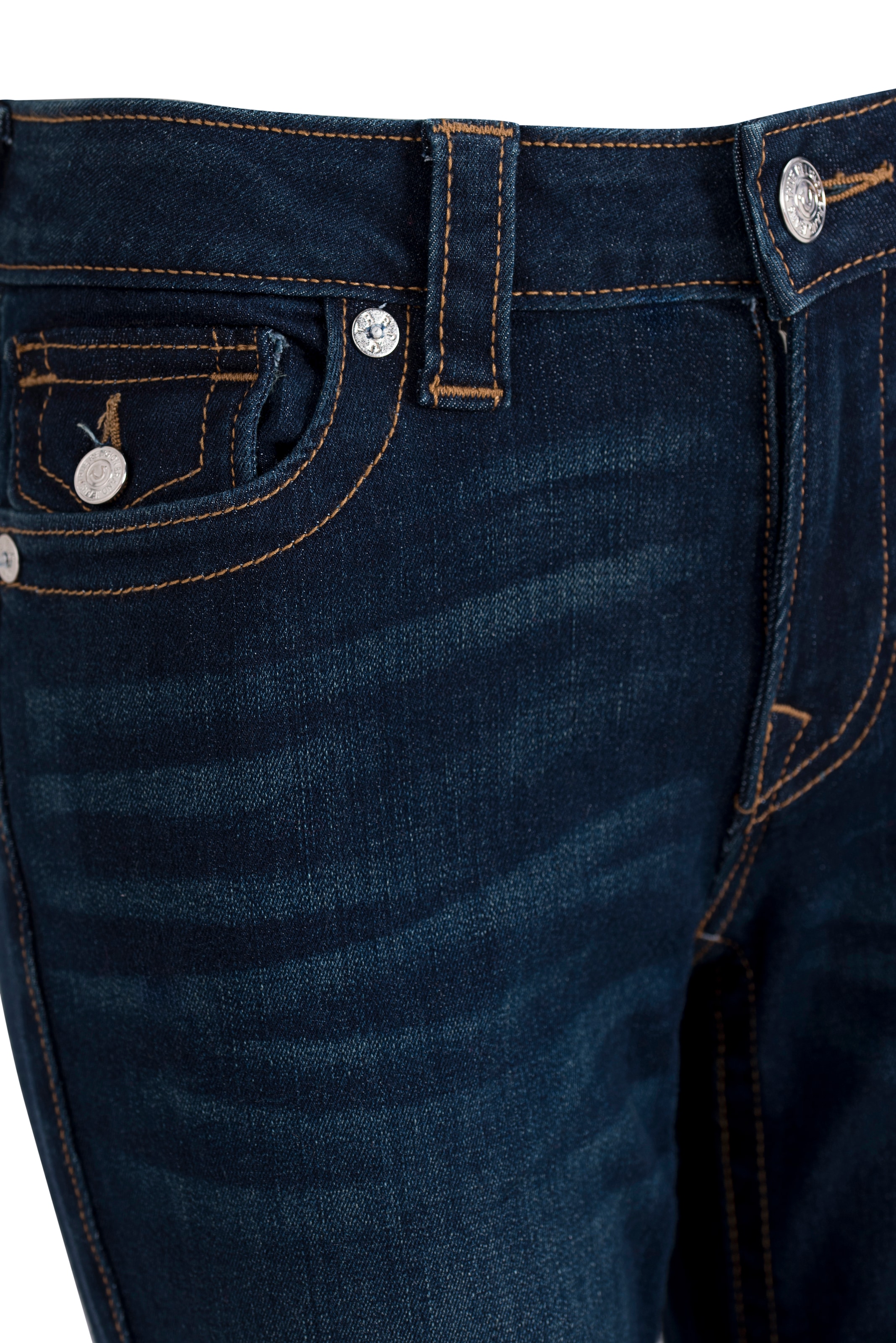 True Religion Jeans bootcut »JOEY MID RISE FLARE FLAP« mélange coton, coupe évasée