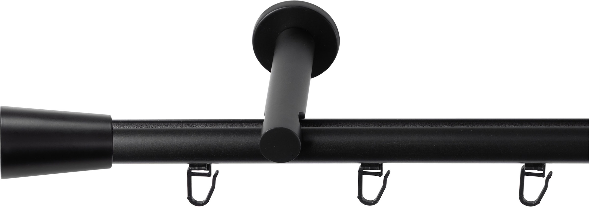 SN DECO GROUP Gardinenstange Ø 19 mm 1 läufig-läufig Fixmass;kürzbar