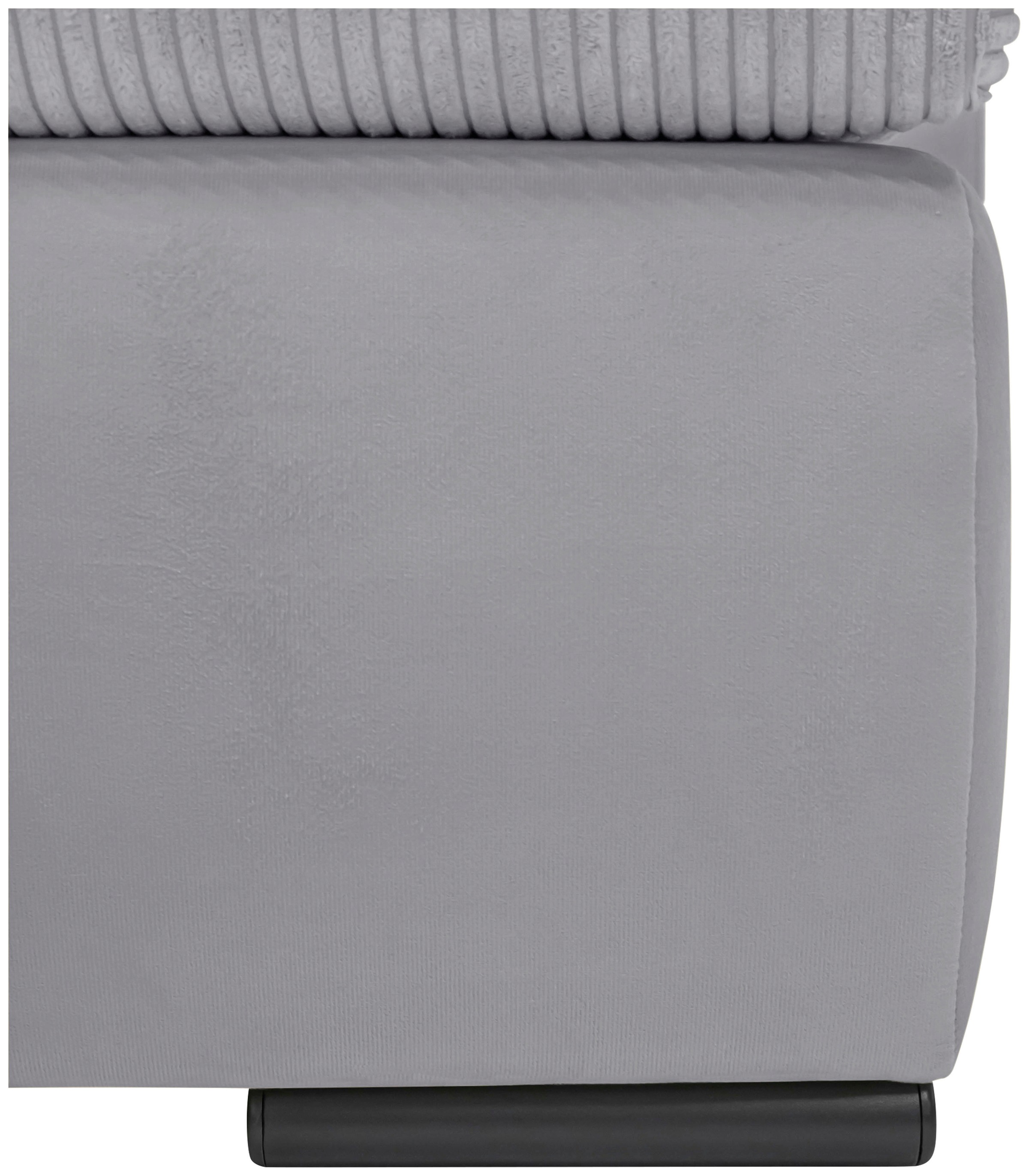 Home affaire Tabouret rembourré »Win, B: 97 cm - OTTO. Verlässliche Qualität.« mit schwarzen Metallfüssen, frei im Raum stellbar