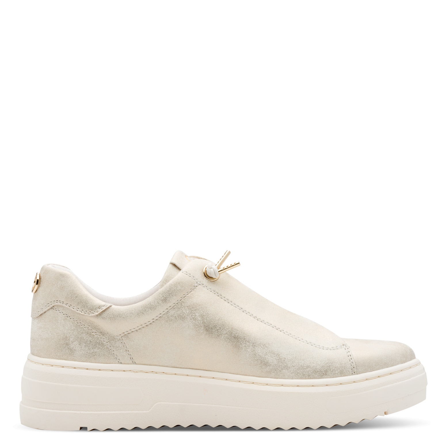 MARCO TOZZI Baskets slip-on  chaussure de loisirs, chaussure basse, chaussure à lacets avec inscription logo latérale