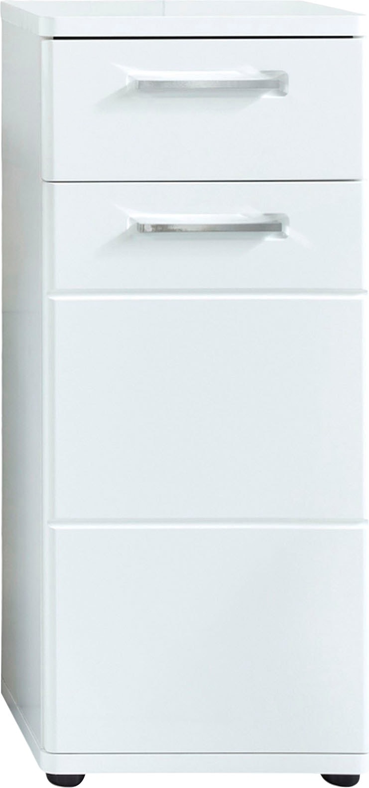 welltime Unterschrank »Mora« Standschrank mit 1 Tür & 1 Schublade - (B/T/H) 37/34/87 cm