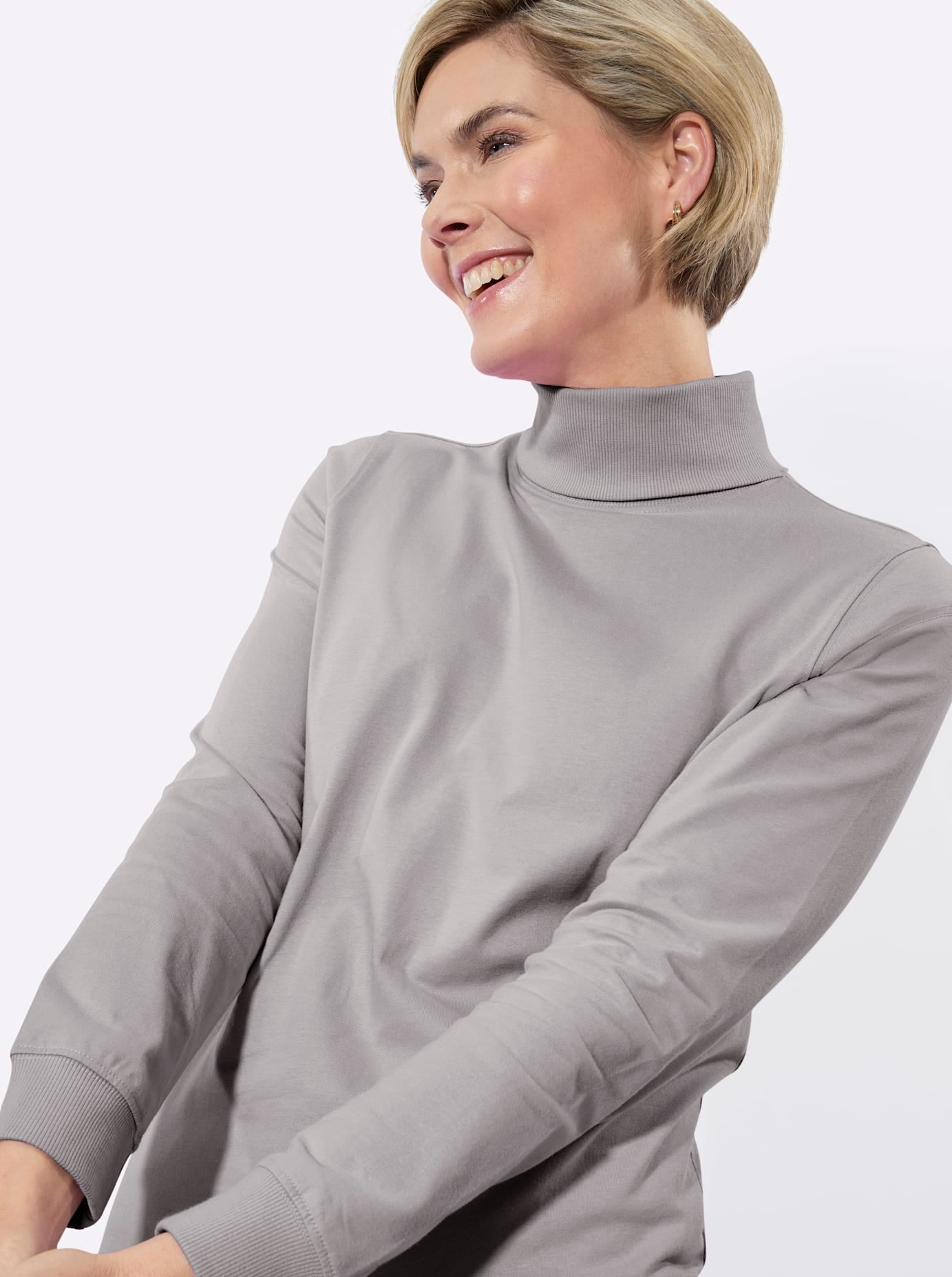 Classic Basics T-shirt à col roulé »Rollkragen-Shirt« 2