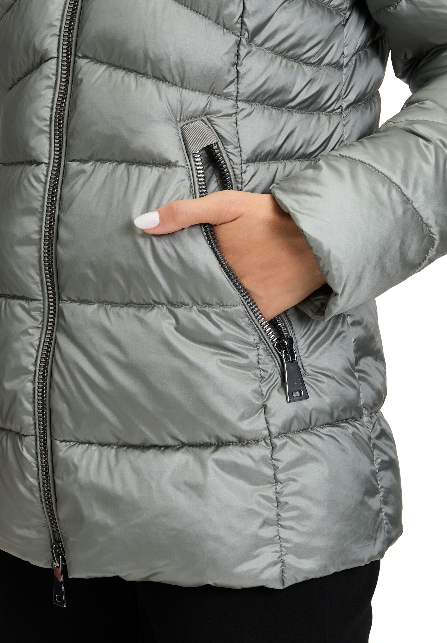 Gil Bret Steppjacke mit Kapuze mit Kapuze