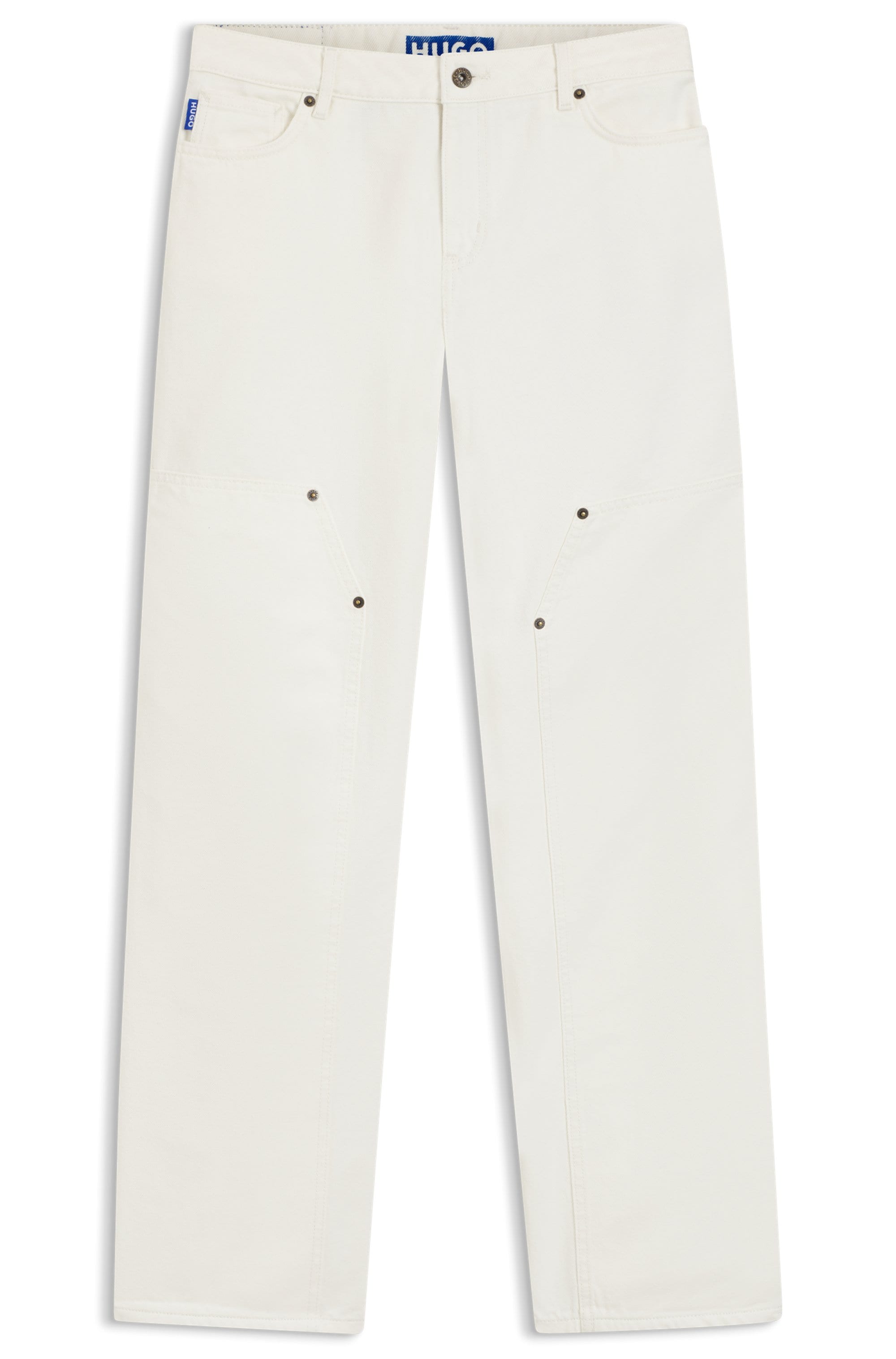 HUGO Blue Jeans large »Gamala« Mid Rise, Baggy