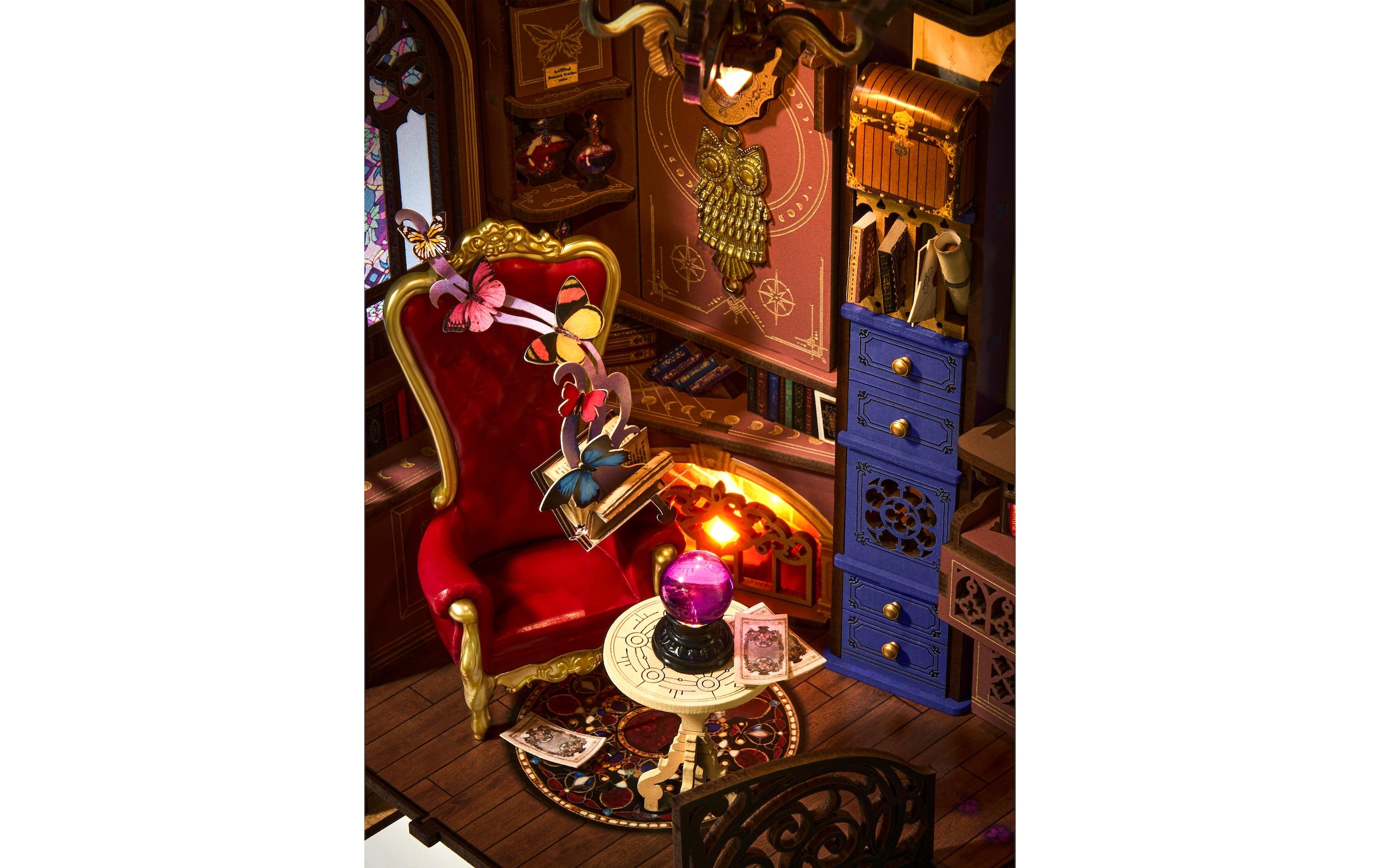   Modellbausatz »Rolife Magic Fantasy Corner Holzbausatz Diorama« 185 Stk. tlg.