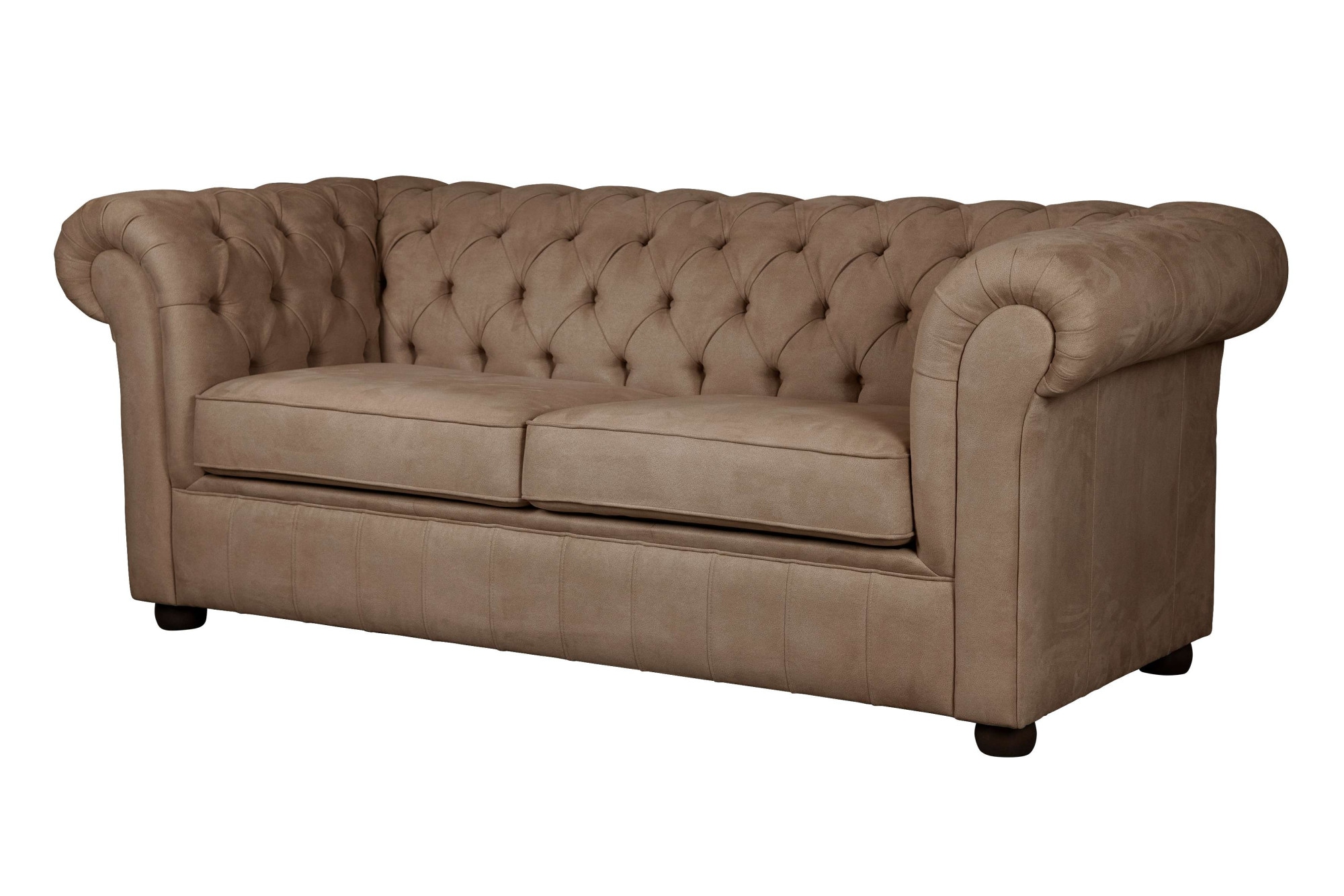 Home affaire 3-Sitzer »CHARENTE, optionale Schlafsofa, Chesterfield-Sofa, Bettfunktion« mit edler Knopfheftung und typischen Armlehnen, B/T/H 198/89/74 cm
