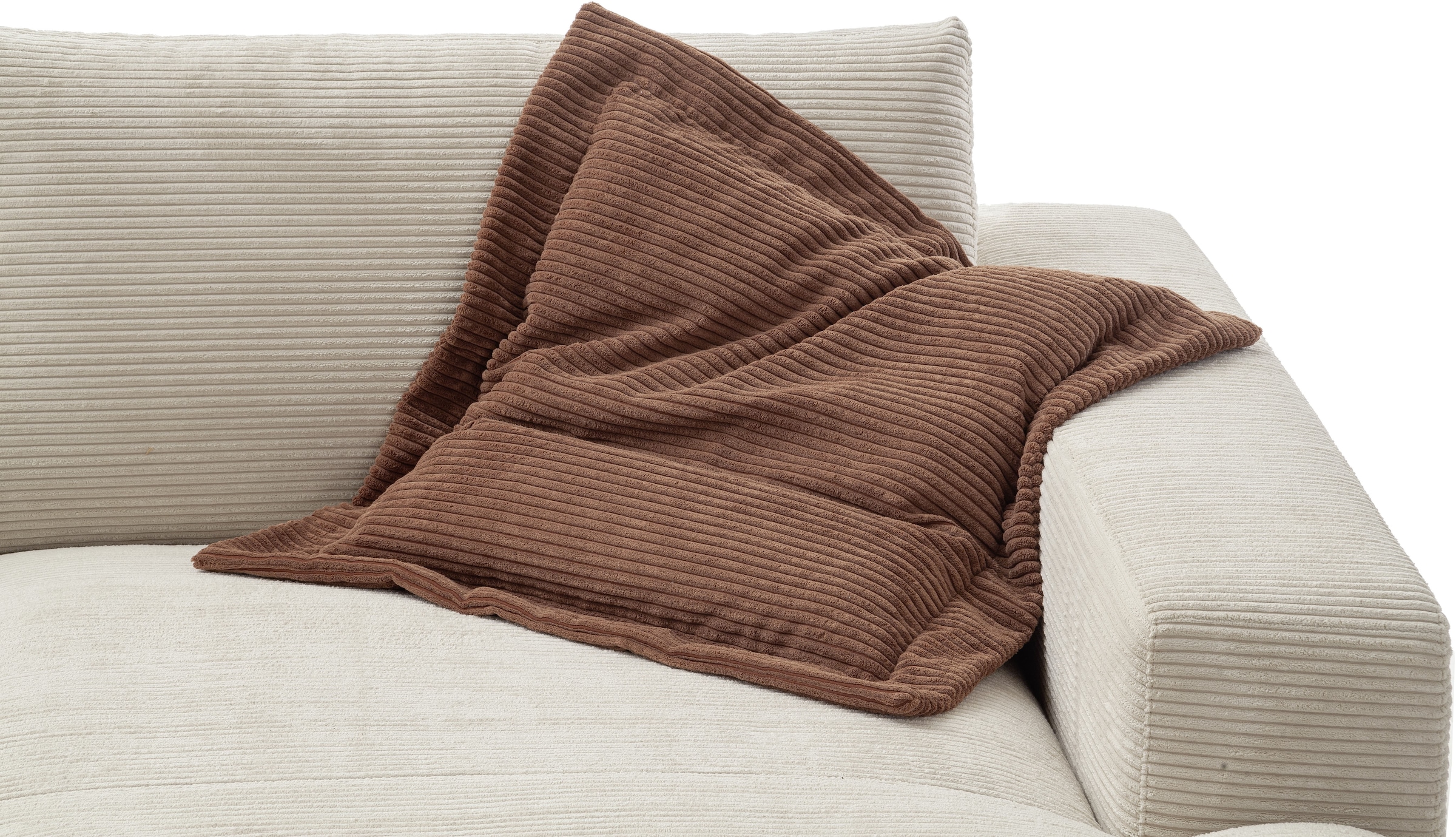 3C Candy Canapé Big »Enisa II« incl. 1 coussin volant, au choix avec housse anti-taches Easy care