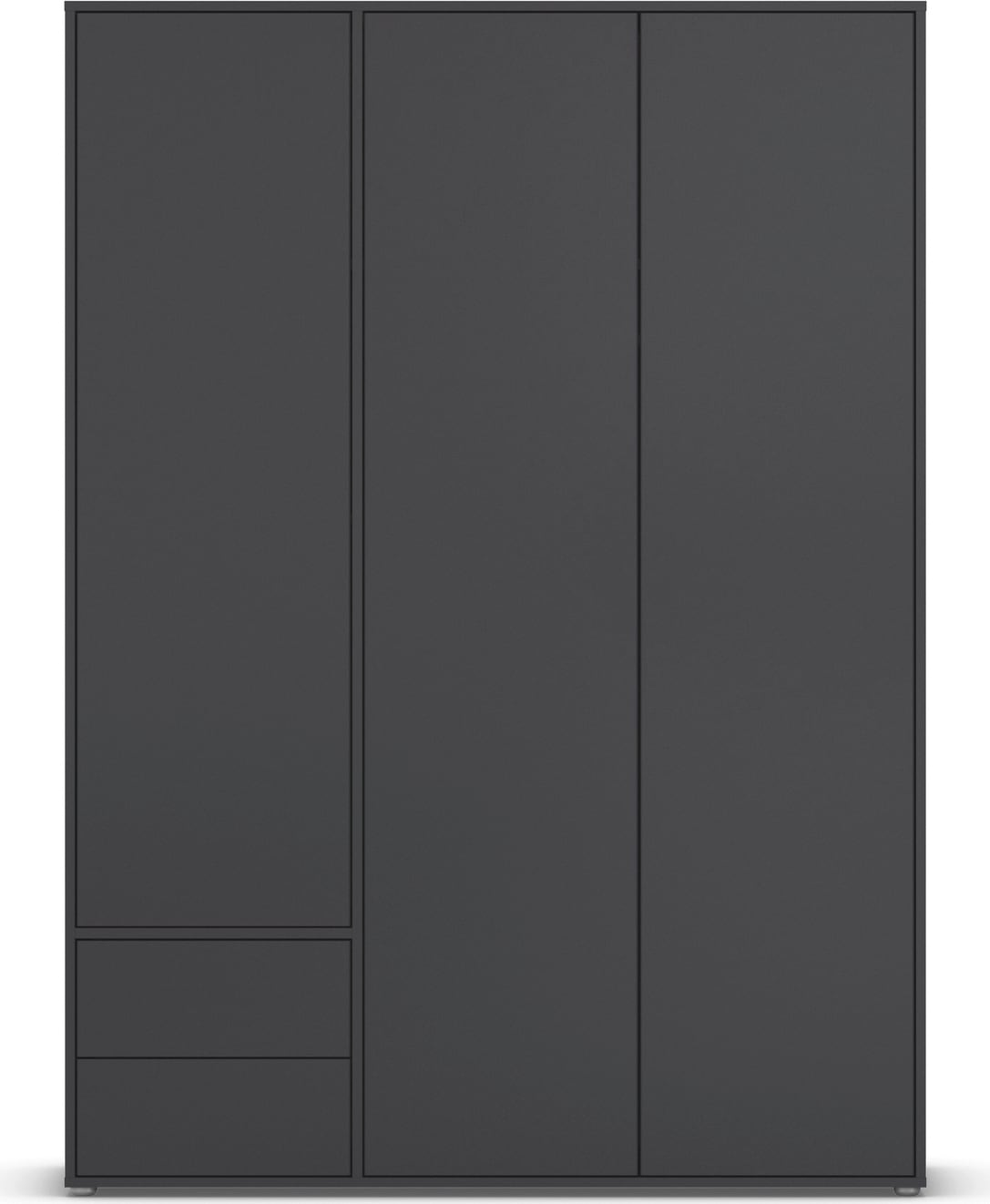 rauch Drehtürenschrank »Kleiderschrank Schrank Garderobe Wäscheschrank NABILA viel Stauraum« in 3 verschiedenen Ausstattungen BASIC/CLASSIC/PREMIUM,  mit 2 Schubladen und Push-to-Open Funktion TOPSELLER MADE IN GERMANY