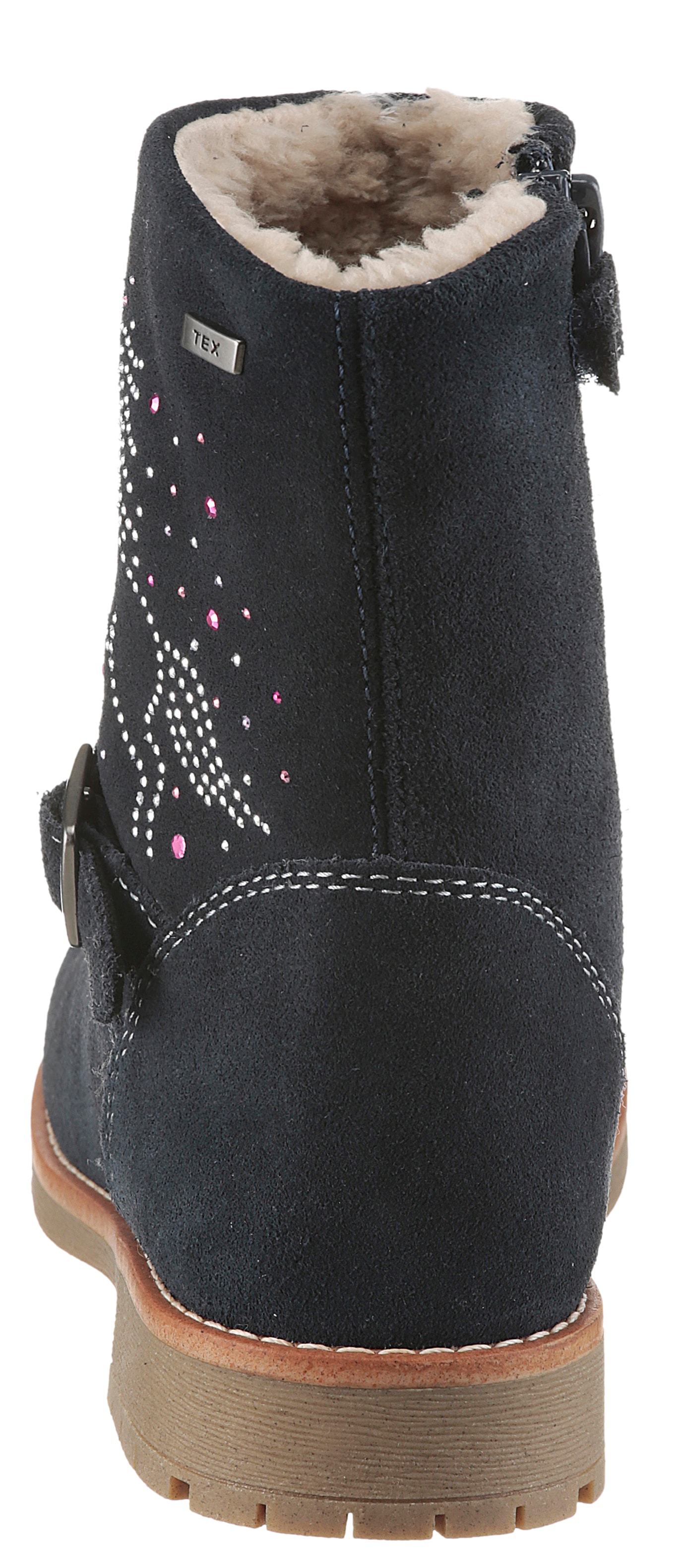 Lurchi Winterstiefel »Furi-TEX«  Boots mit Nieten und Strasssteinen, Grössenschablone zum Download