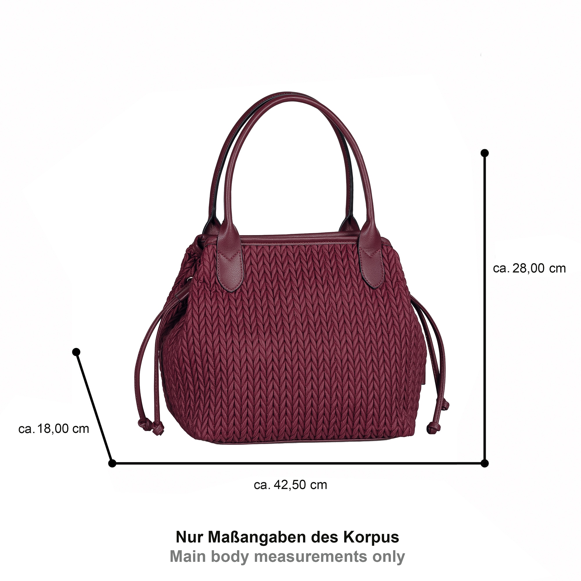Gabor Shopper »Granada Quilt« Sac épaule femme avec double poignée