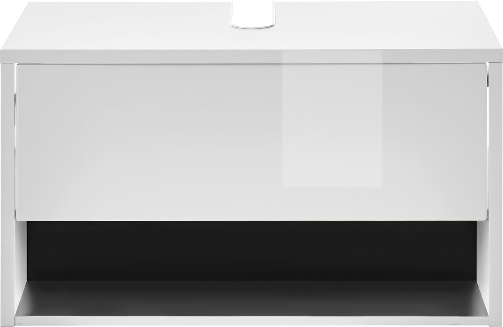 PLACES OF STYLE Badmöbel-Set »Studio Line, Bad im modernen Design, 6-teiliges Badezimmer« 6 Stk. tlg.