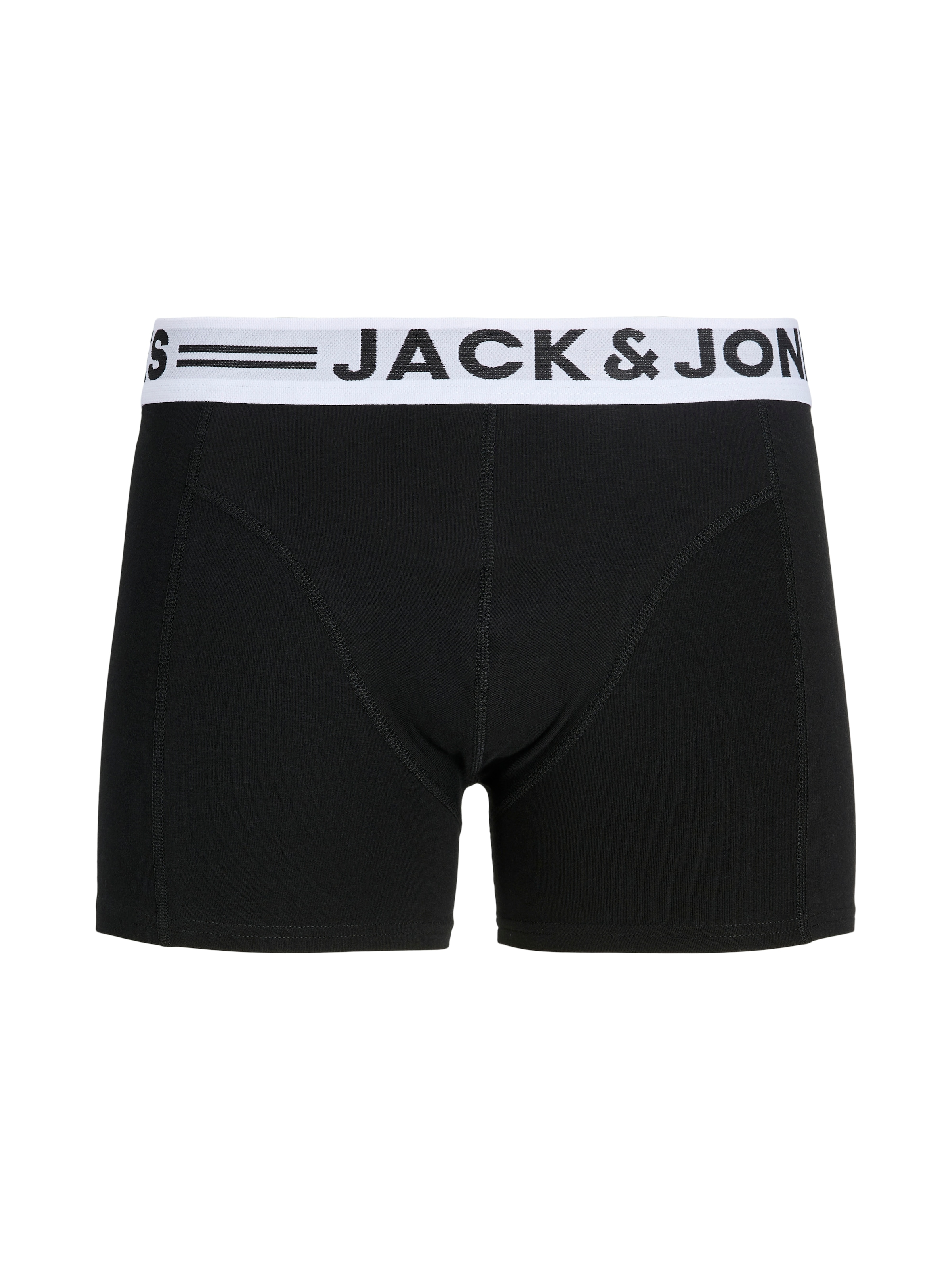 Jack & Jones Tronc »JACSENSE TRUNKS 5 PACK NOOS« Paquet, 5 cuis mélange de coton, ceinture élastique