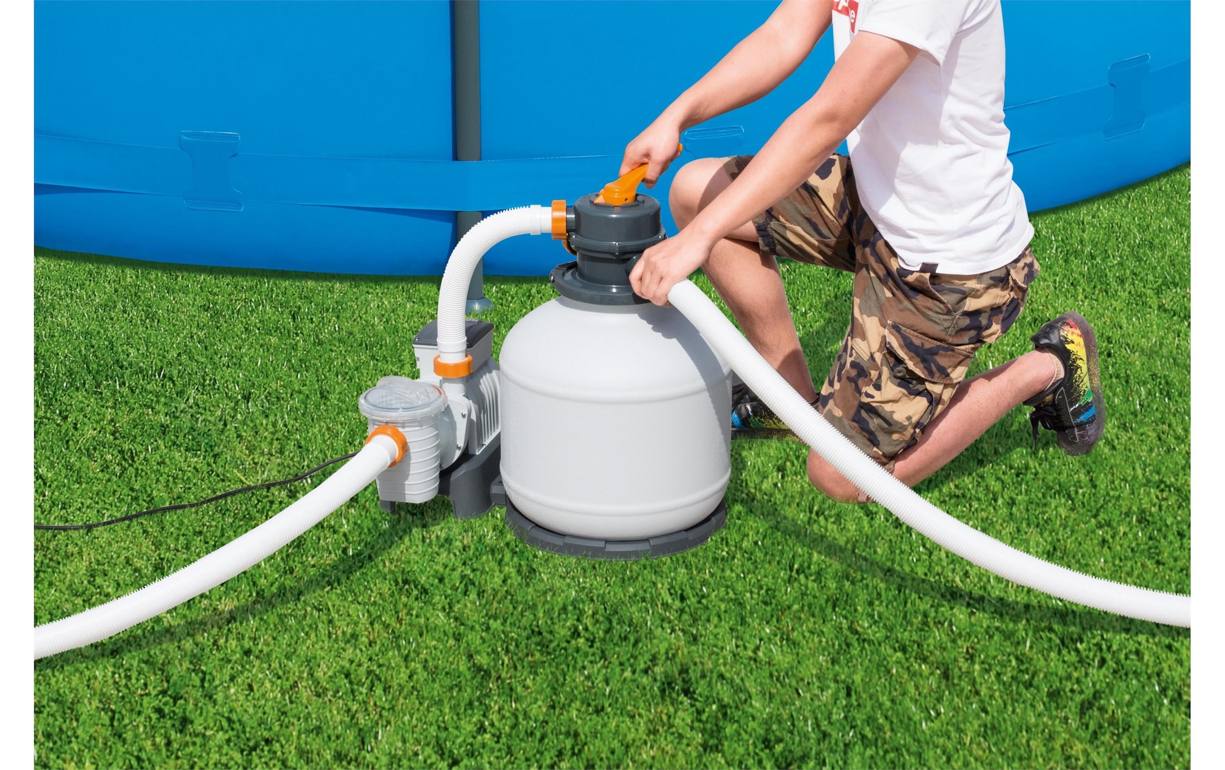 Bestway Système de filtration à sable »6056 l/h« Sandfilterset für Aufstellpools