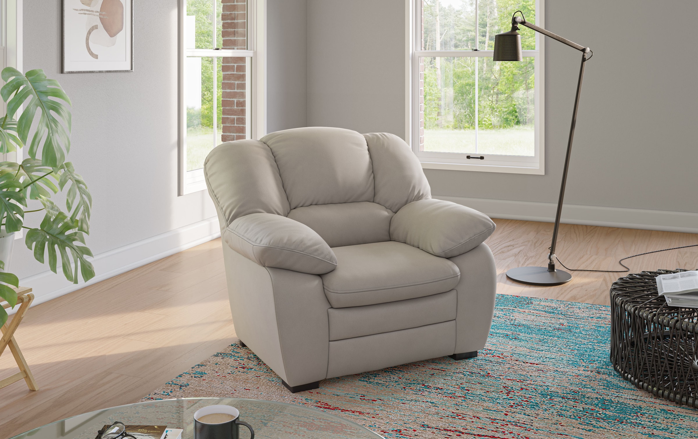 COTTA Fauteuil ensemble rembourré, également disponible en set