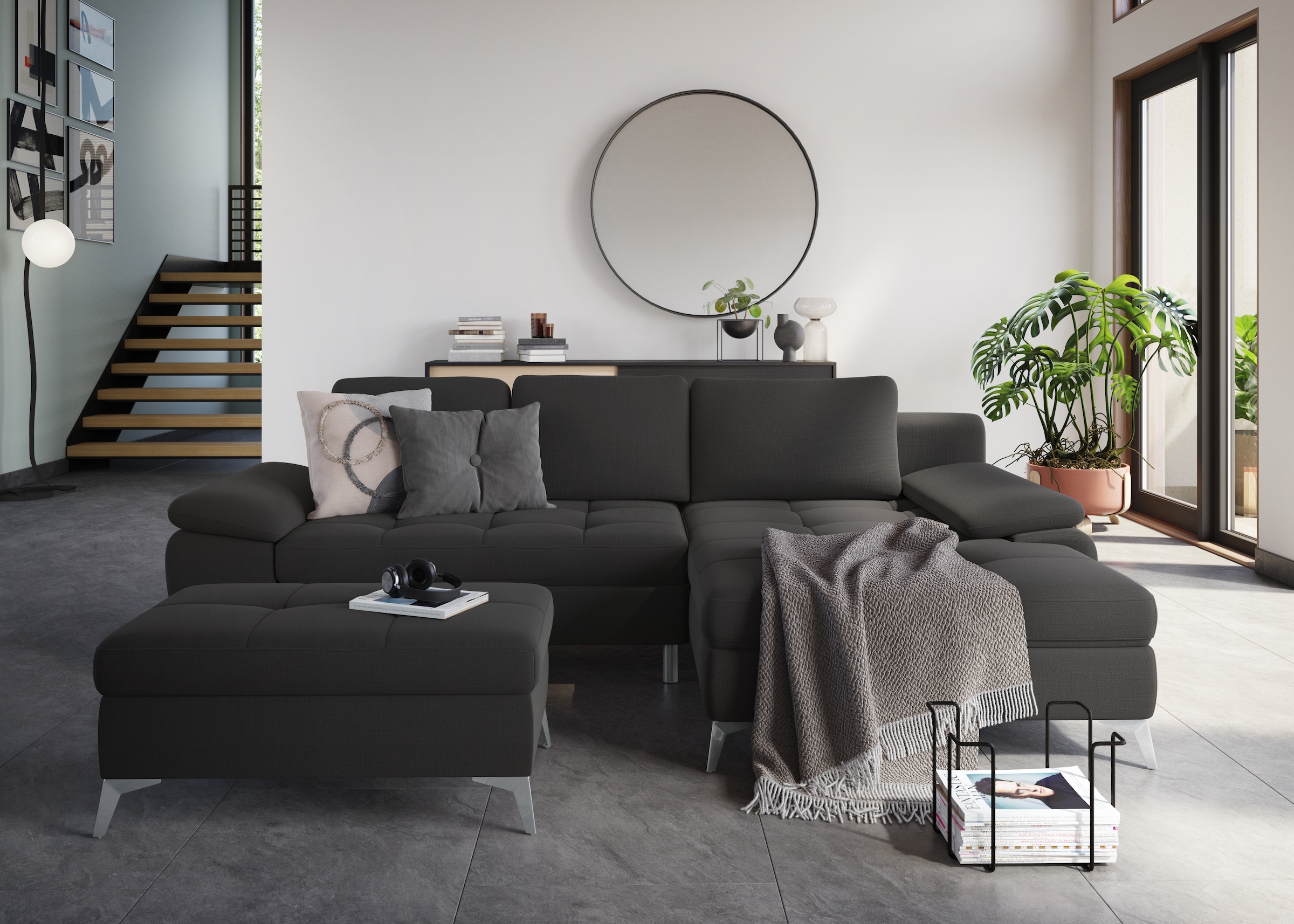 sit&more Tabouret de rangement »Latigo« avec espace de rangement