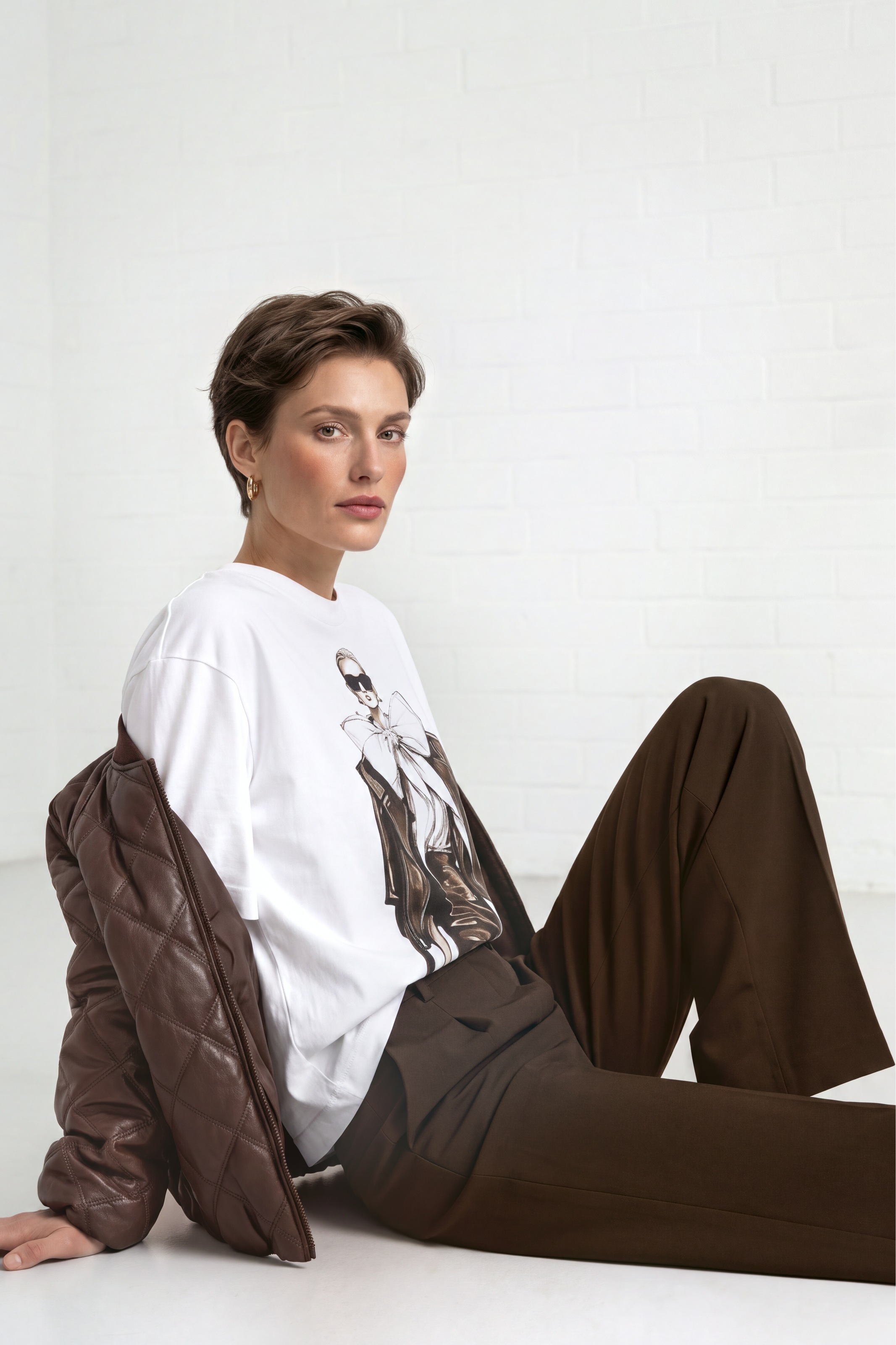 RICHROYAL T-Shirt Regular fit mit Rundhalsausschnitt