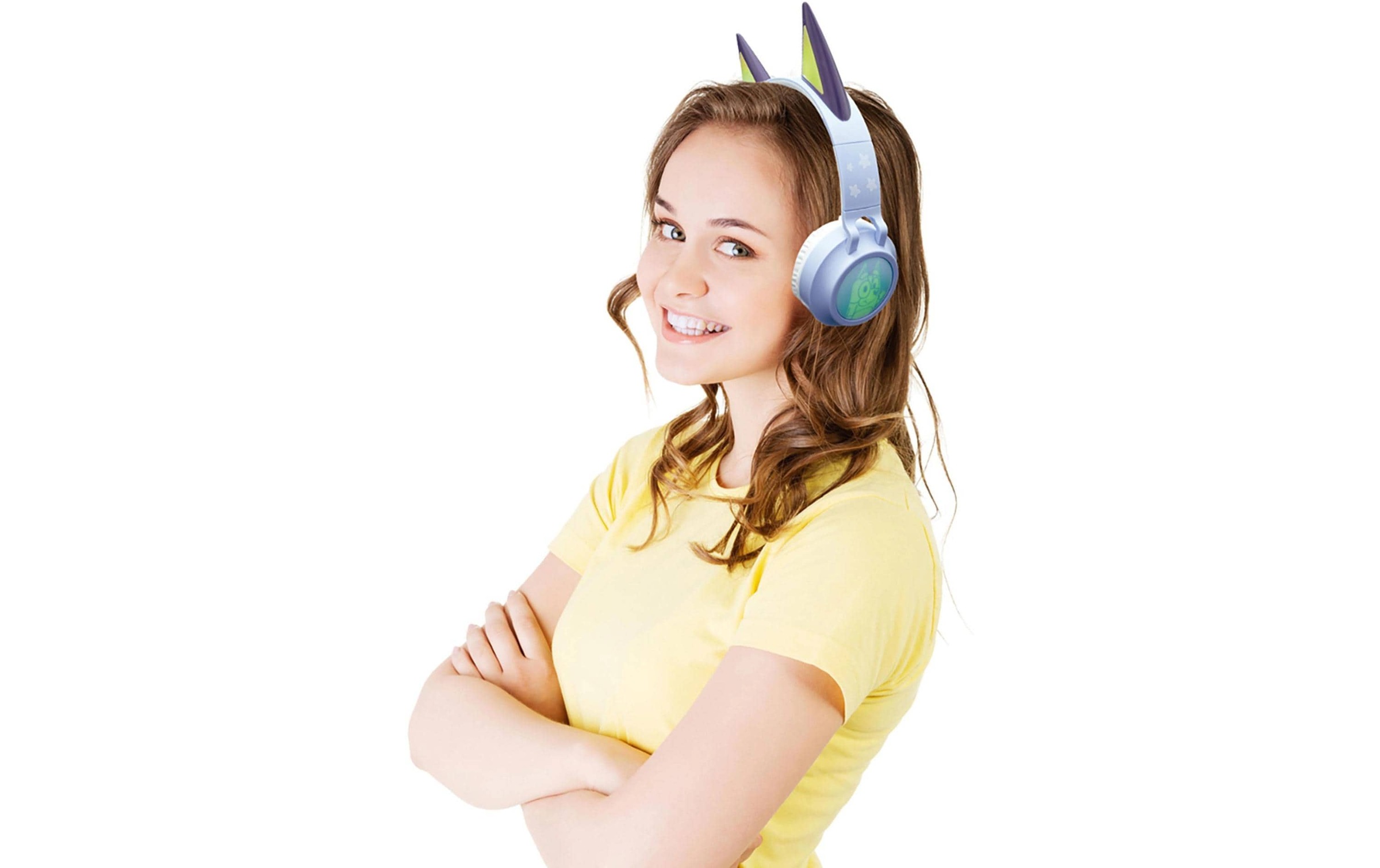 Lexibook® Écouteurs Bluetooth »3D Bluey Bluetooth«