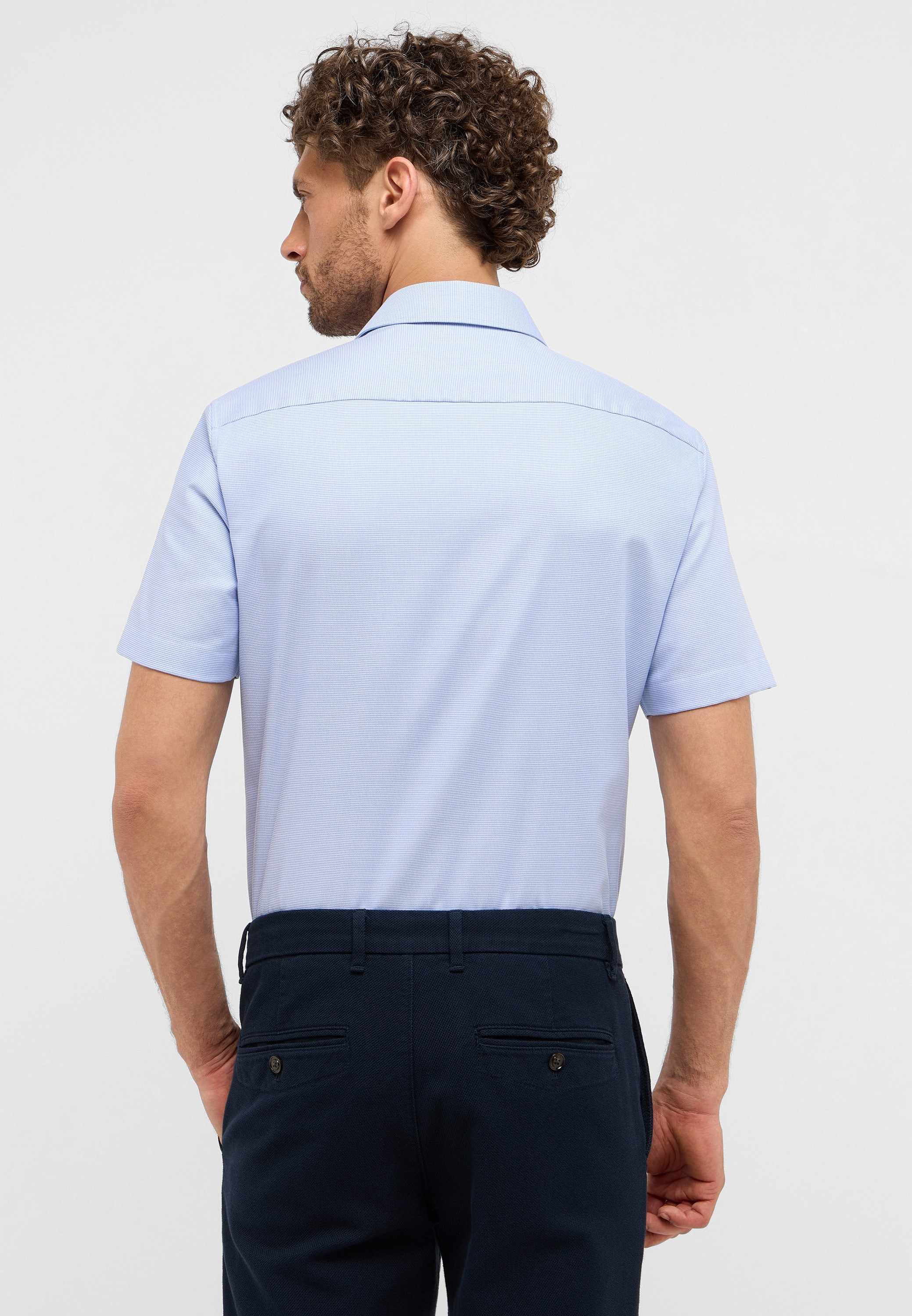 Eterna Kurzarmhemd »SLIM FIT« NON IRON (bügelfrei)