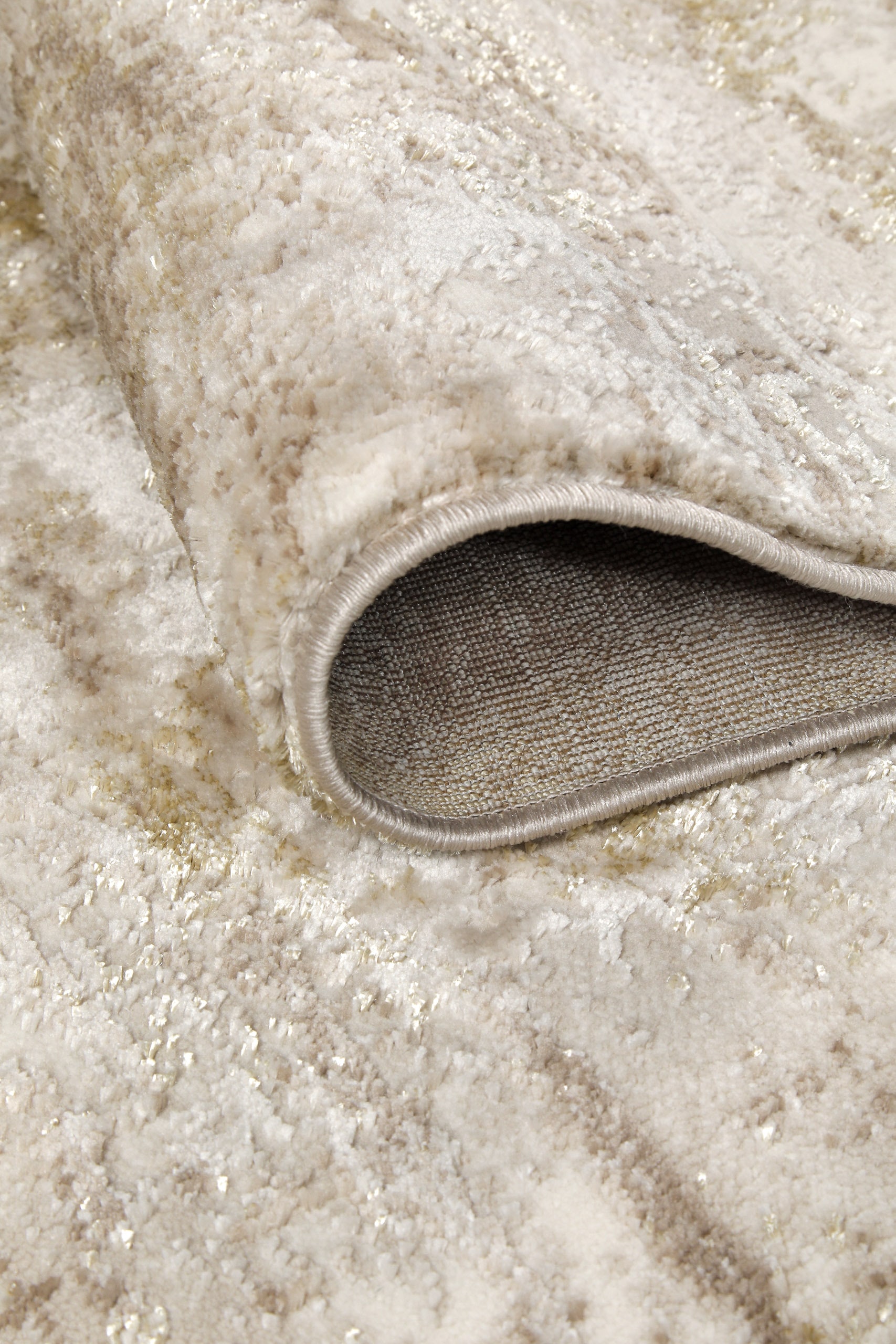 GOODproduct Teppich »Aeliana« rechteckig 12 mm Höhe weicher Kurzflor, Hoch Tief, Skandi, Vintage, Wohnzimmer, Schlafzimmer