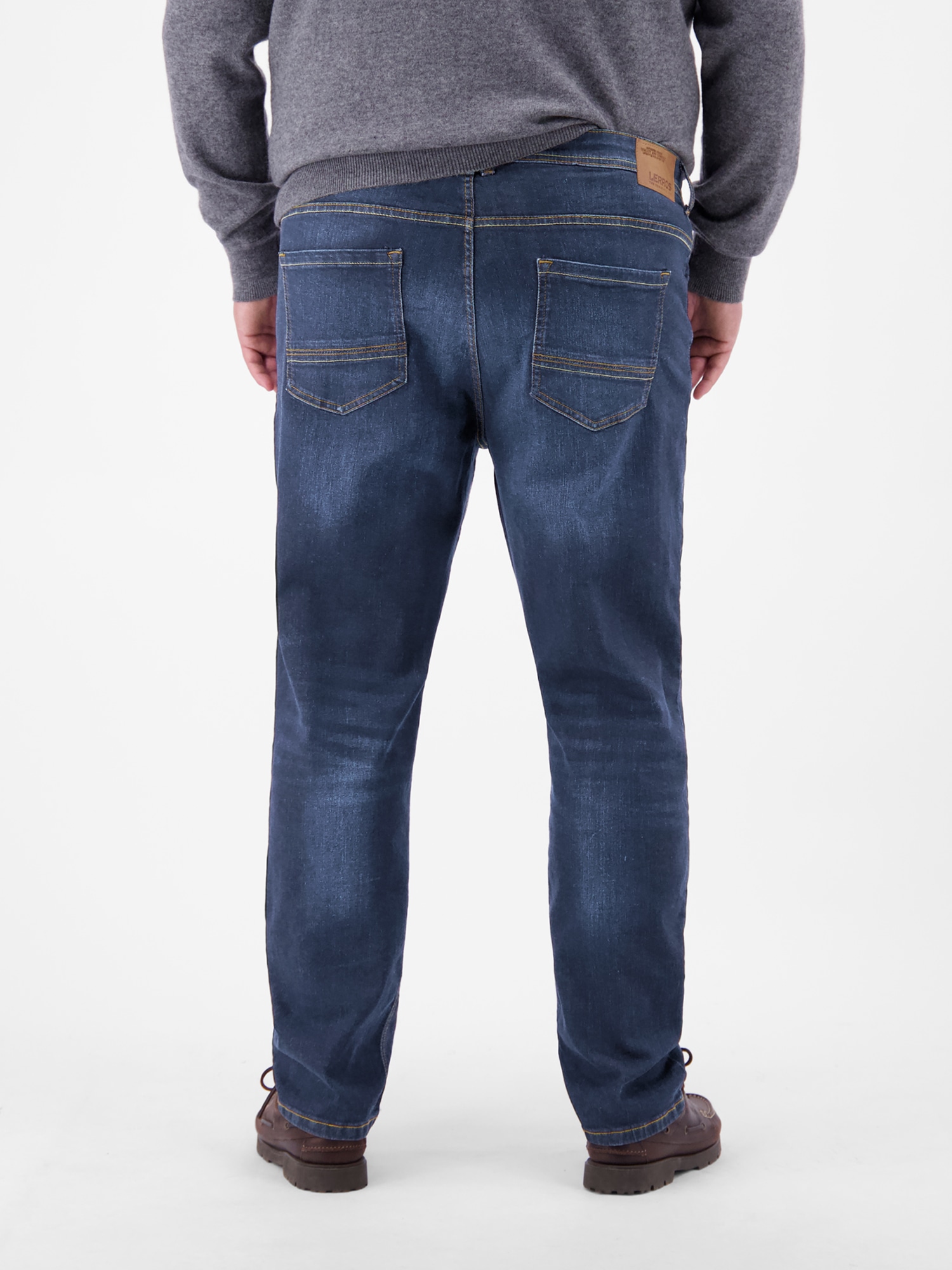 LERROS Jeans à 5 poches »BAXTER Herrenjeans in Grossen Grössen, Straight Leg«