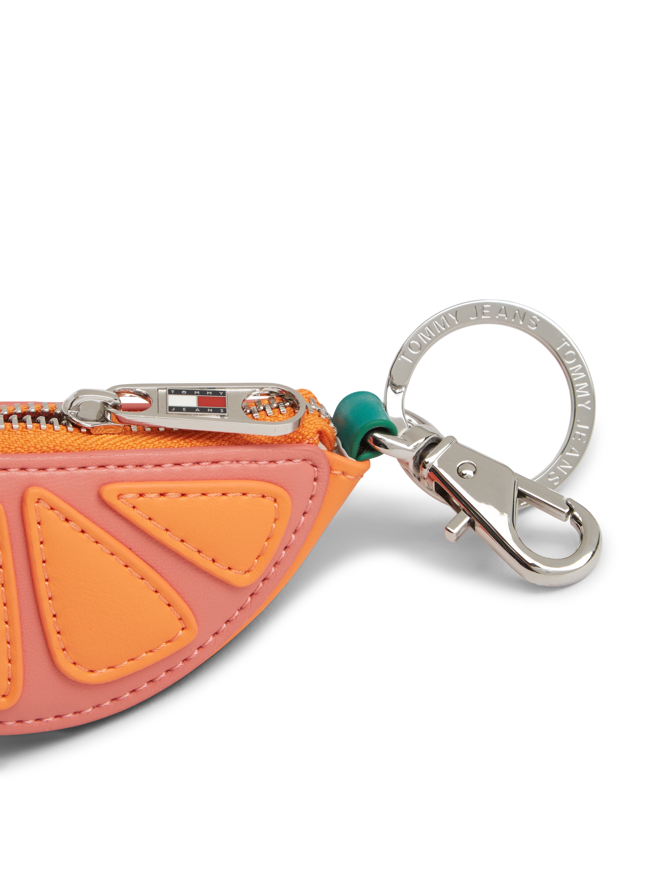 Tommy Jeans Porte-clés »TJW FRUIT COIN PURSE ORANGE« Porte-clés sac, charm de sac, bag charm aspect fruité