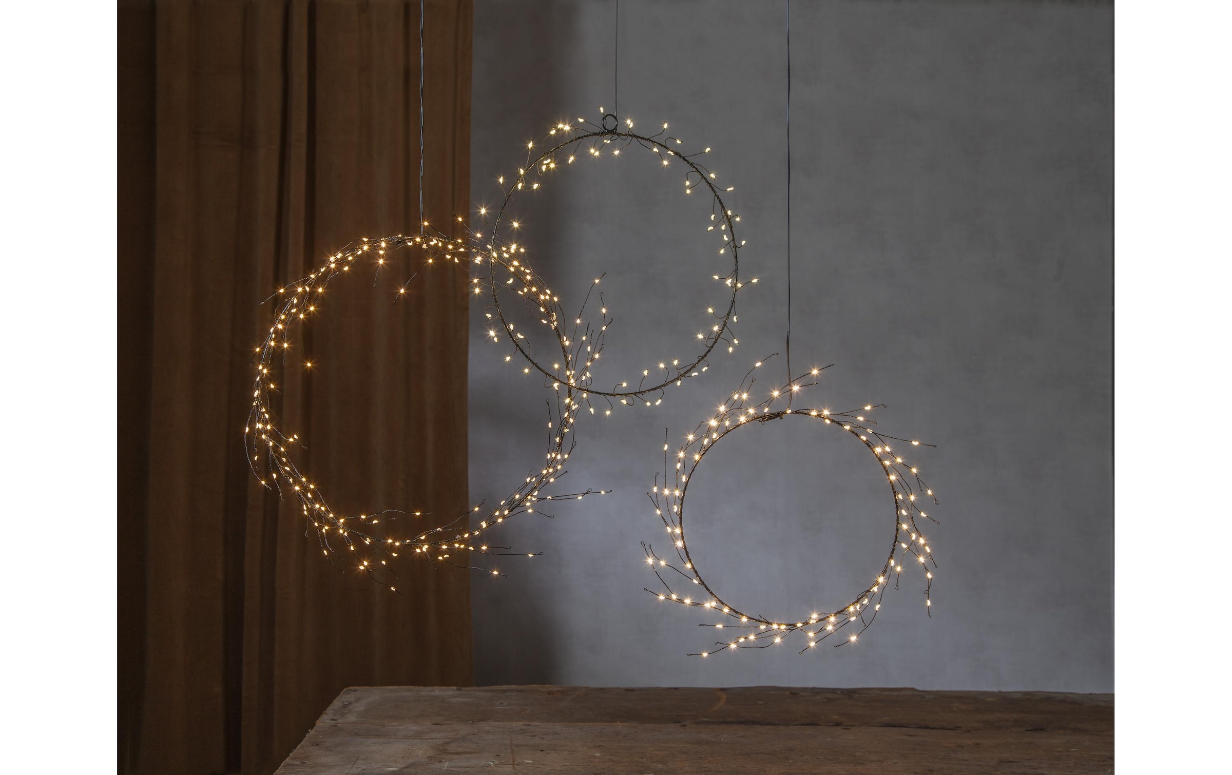   Dekohänger »LED-Weihnachtskranz«