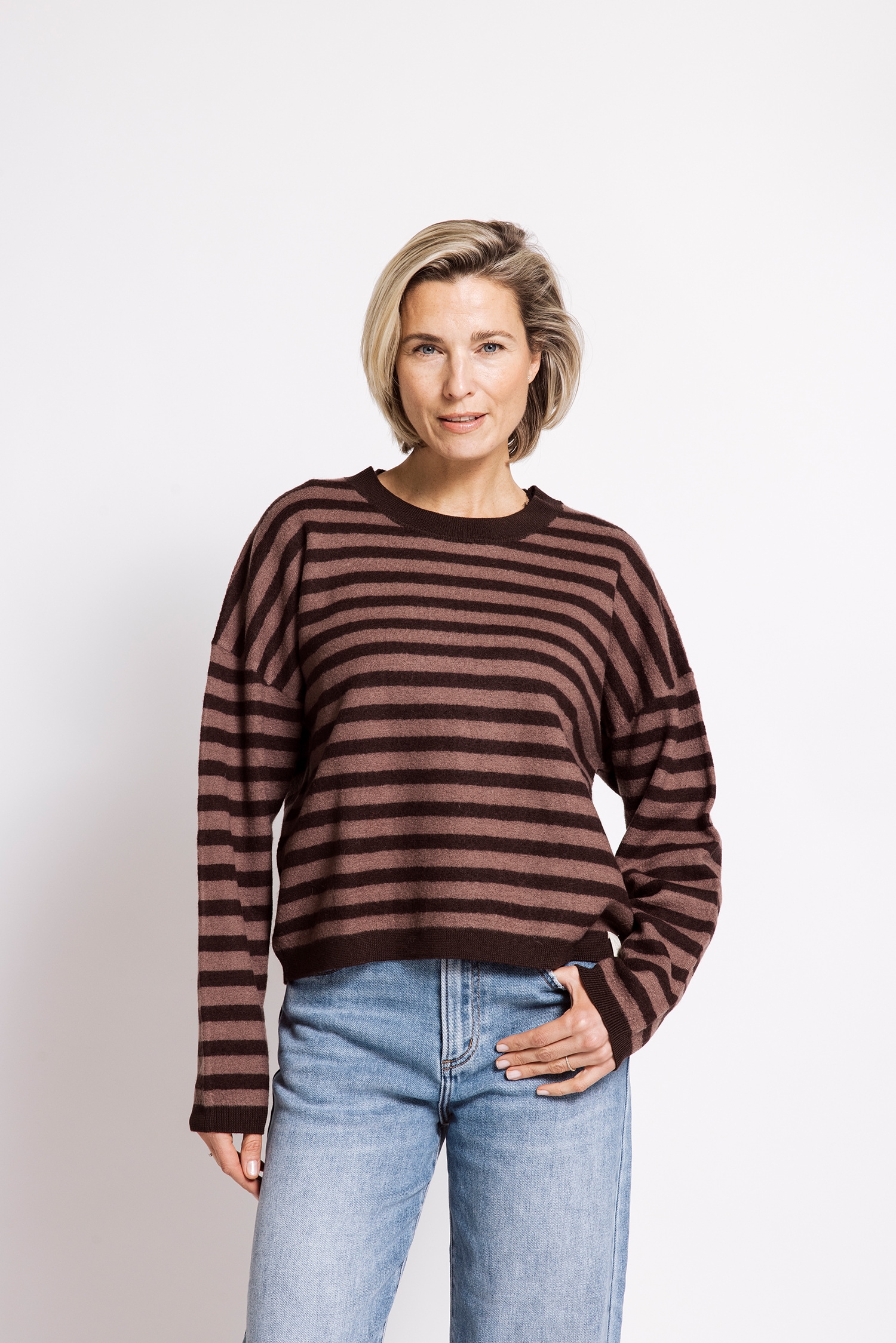 Zhrill Wollpullover »TANSY Ringel« in Ringeloptik, Casual Passform