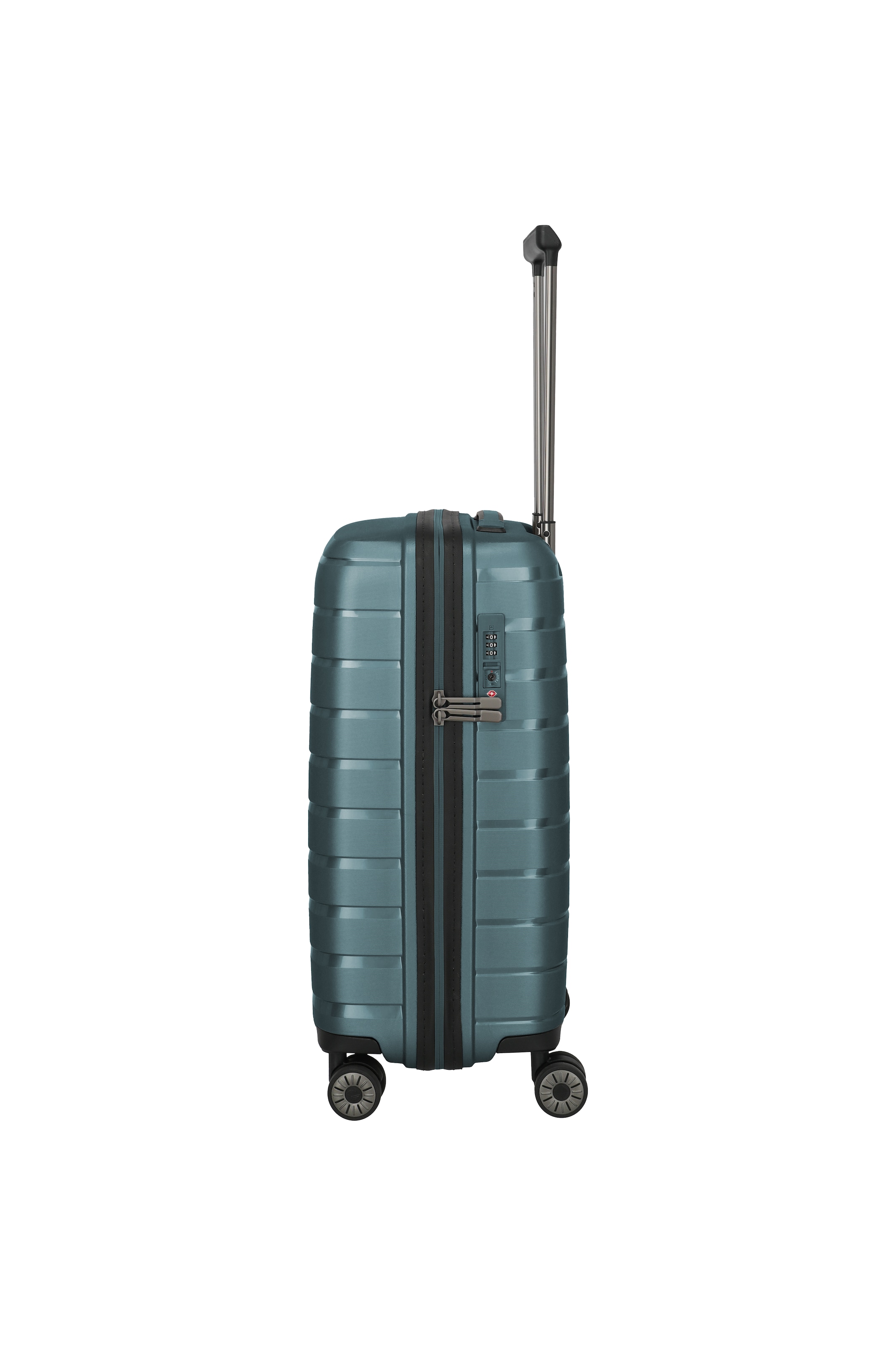 travelite Trolley »AIR BASE Reisekoffer Hartschale« 35 l 4 Rollen widerstandsfähiges Material und cleverer Innenaufteilung