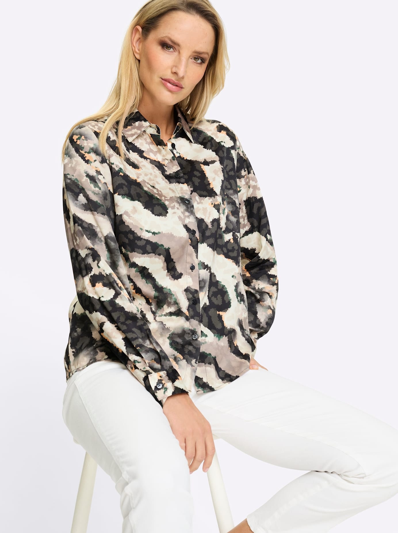 heine Blouse à manches longues