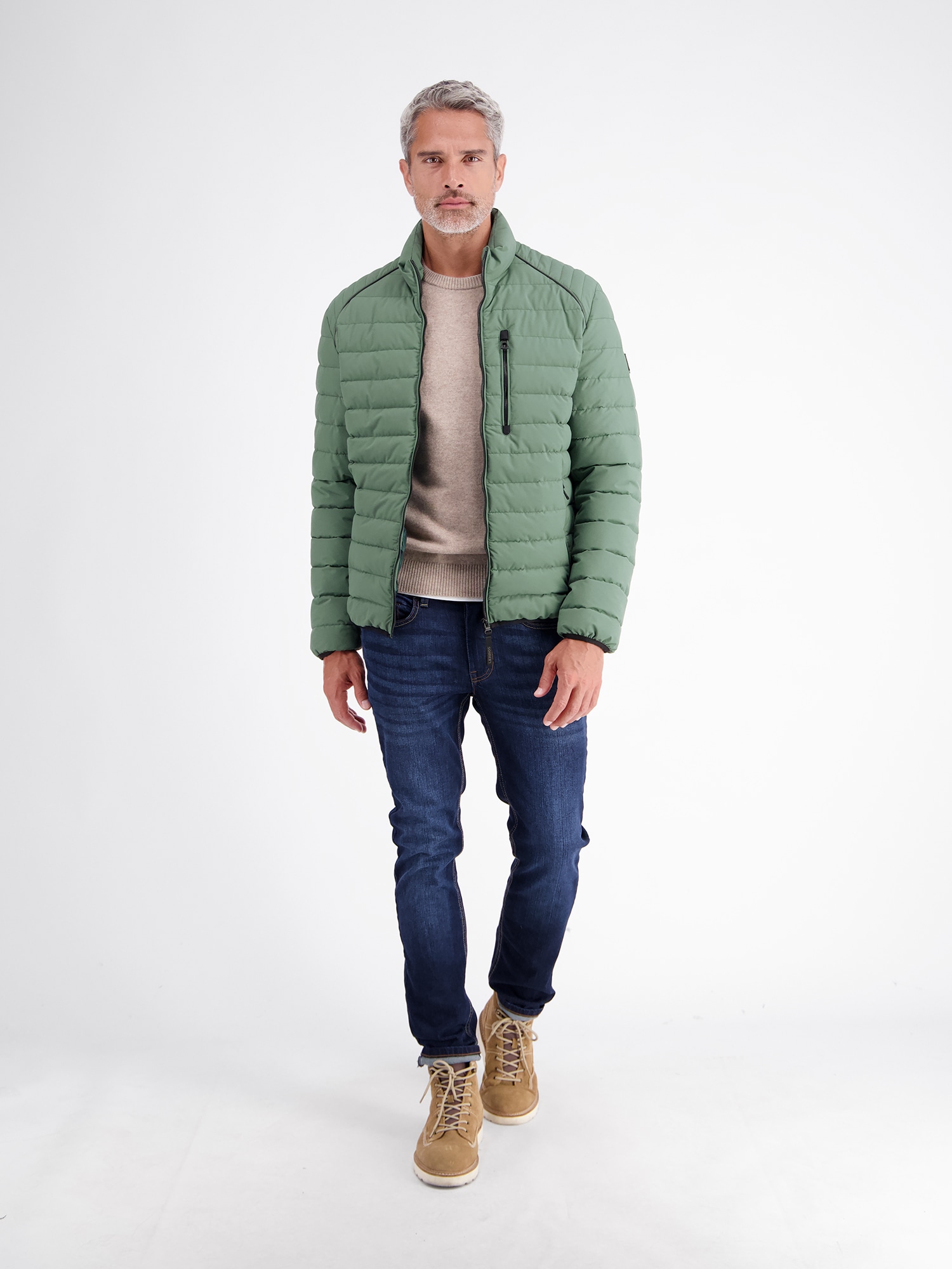 LERROS Blouson »Leichter und modischer Steppblouson mit wärmender Füllung« sans capuche