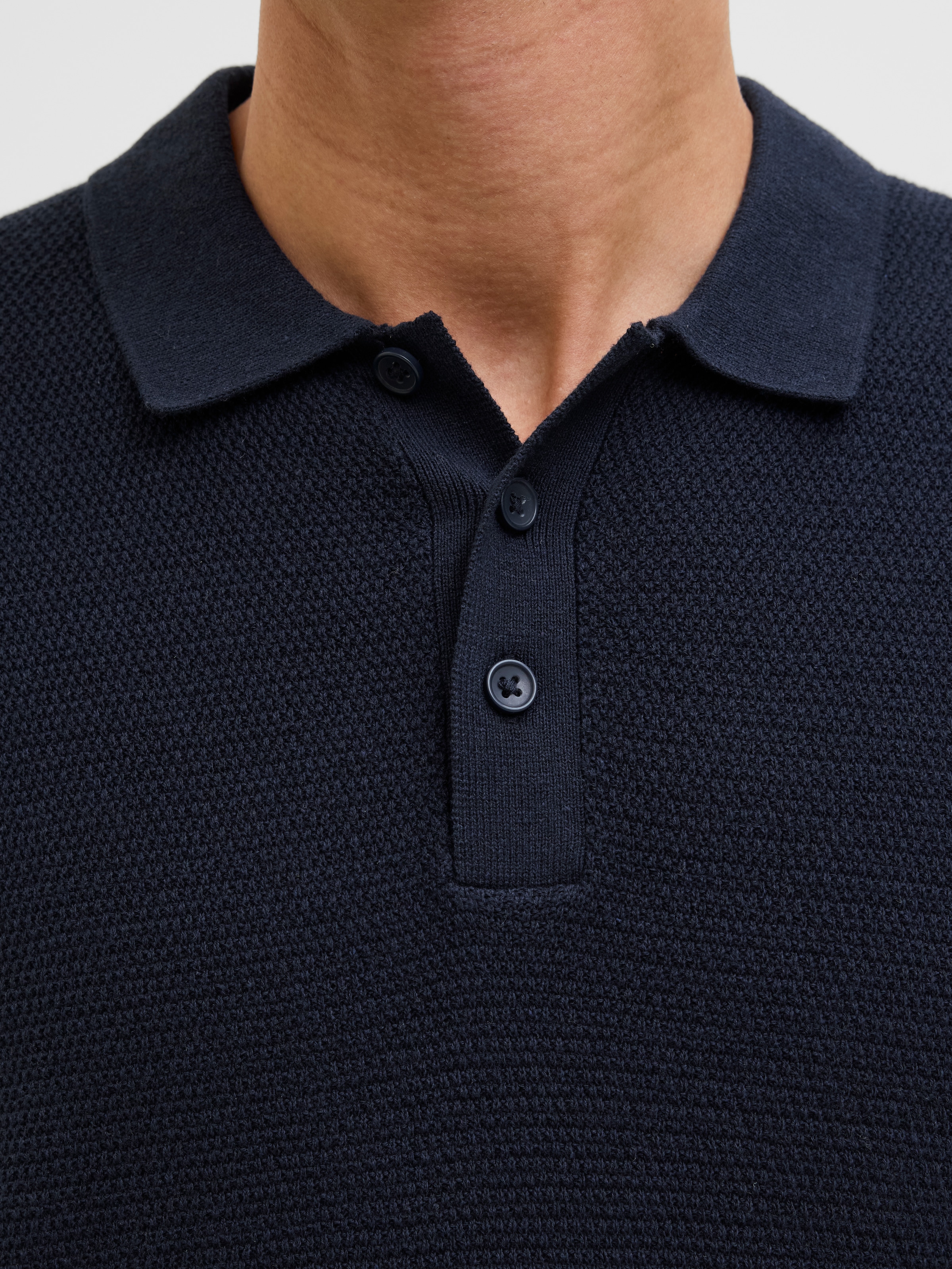 Jack & Jones PlusSize Polokragenpullover »JJEGEORGE KNIT POLO SS SN PLS« mit Polokragen