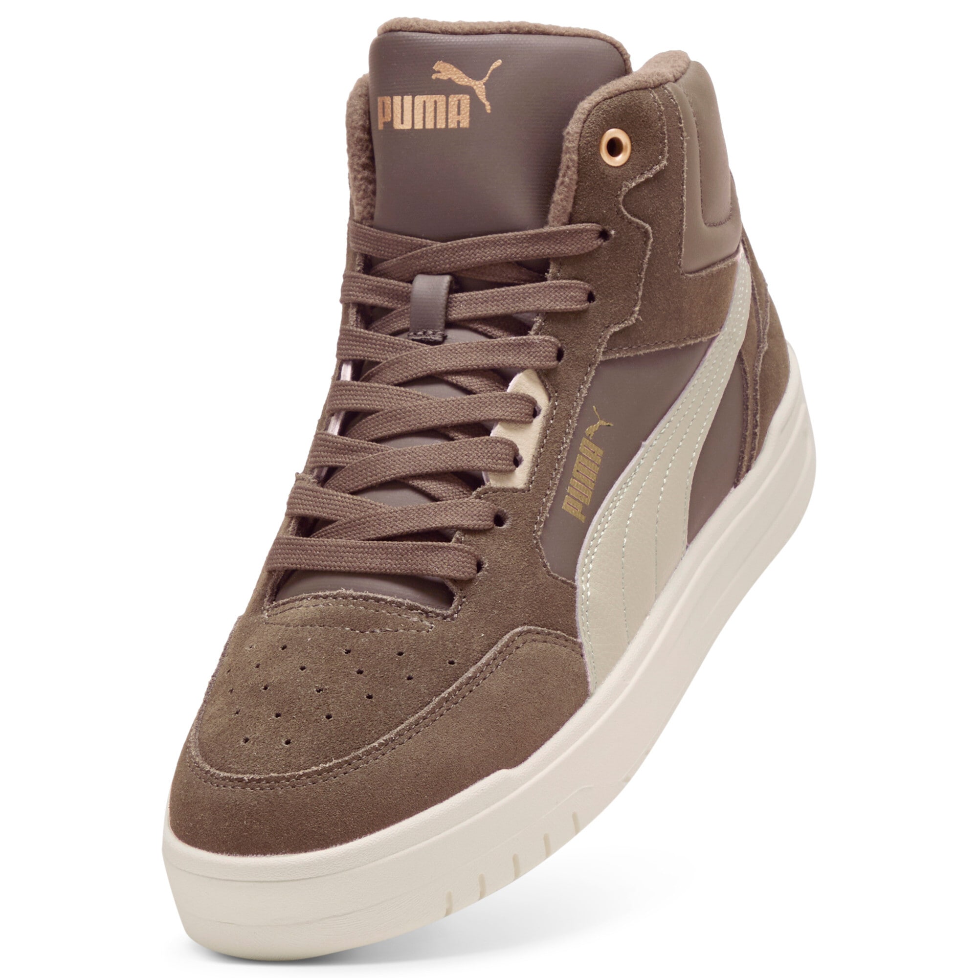 PUMA Sneaker »SHUFFLE DOWNTOWN MID WTR«  knöchelhoher Schnitt, mit Schnürverschluss, Obermaterial aus Leder