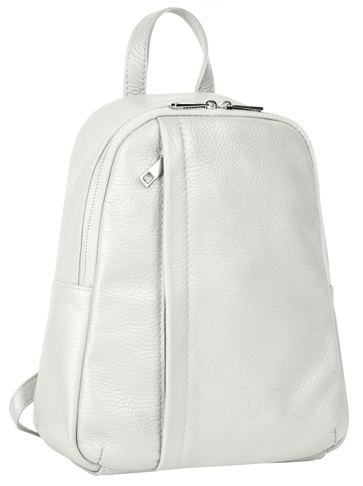Samantha Look Cityrucksack Echt Leder, Made in Italy