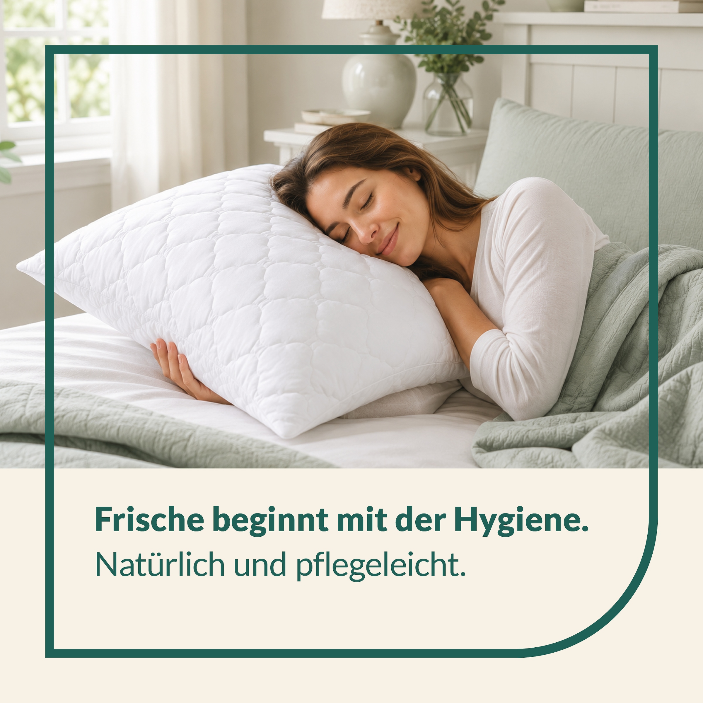 fan Microfaserkissen »Kansas, mit Baumwollbezug und Reissverschluss« Füllung: 100% Microfaser 1 Stk. tlg. in 40x80 oder 80x80 cm, Kopfkissen aus Microfaser, Made in Germany