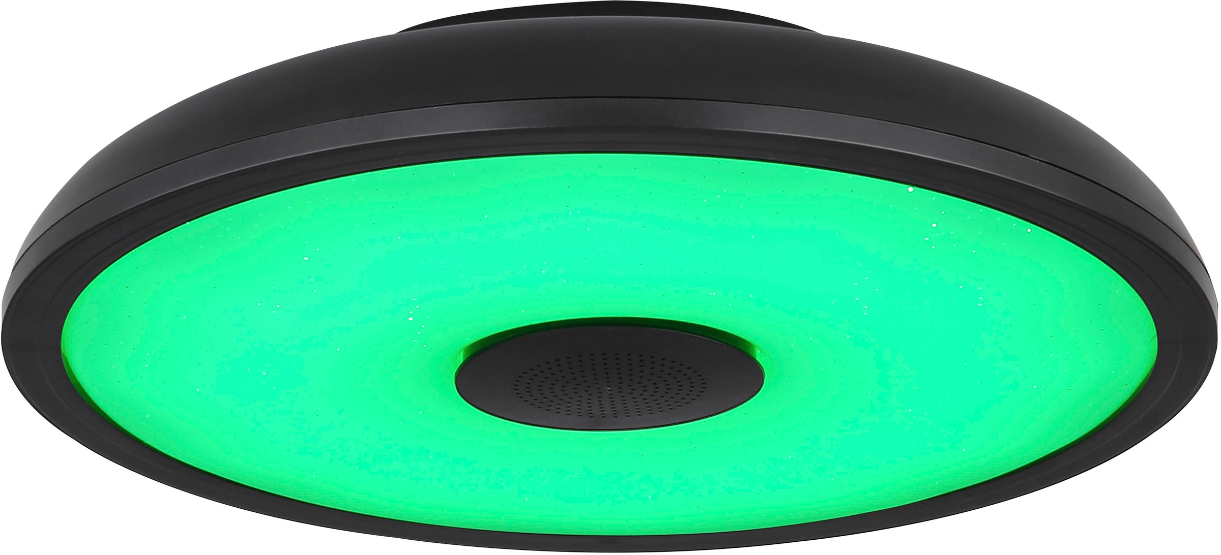 GLOBO LIGHTING LED Deckenleuchte »RAFFY« LED-Modul 1 Stk. warmweiss - kaltweiss Farbwechsel Rot-Grün-Blau, Lautsprecherfunktion