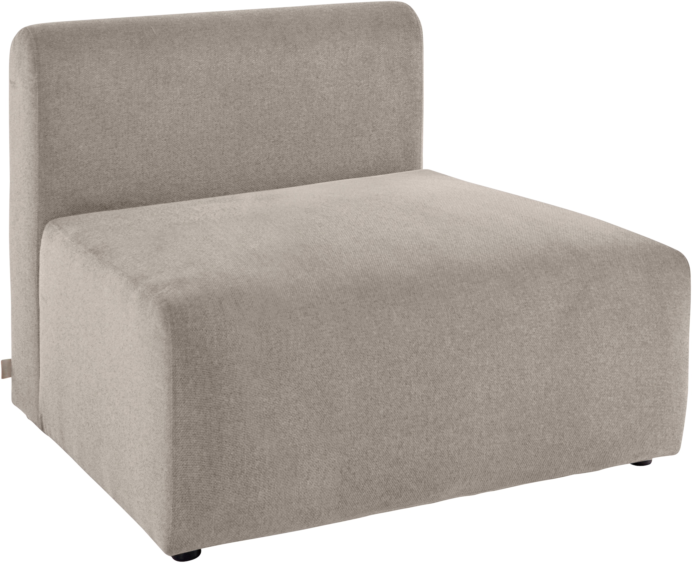 LeGer Home by Lena Gercke Fauteuil »LYZA Sofa-Mittelelement, Masse B/T/H: 76/96/74 cm« utilisable en module ou séparément, pour composition individuelle