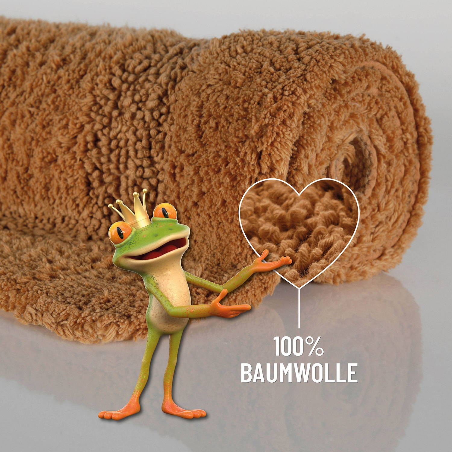 Wecon home Basics Tapis de bain »Knut« Höhe 20 mm waschbar, rutschfest, strapazierfähig, pflegeleicht, Bordüre, weich