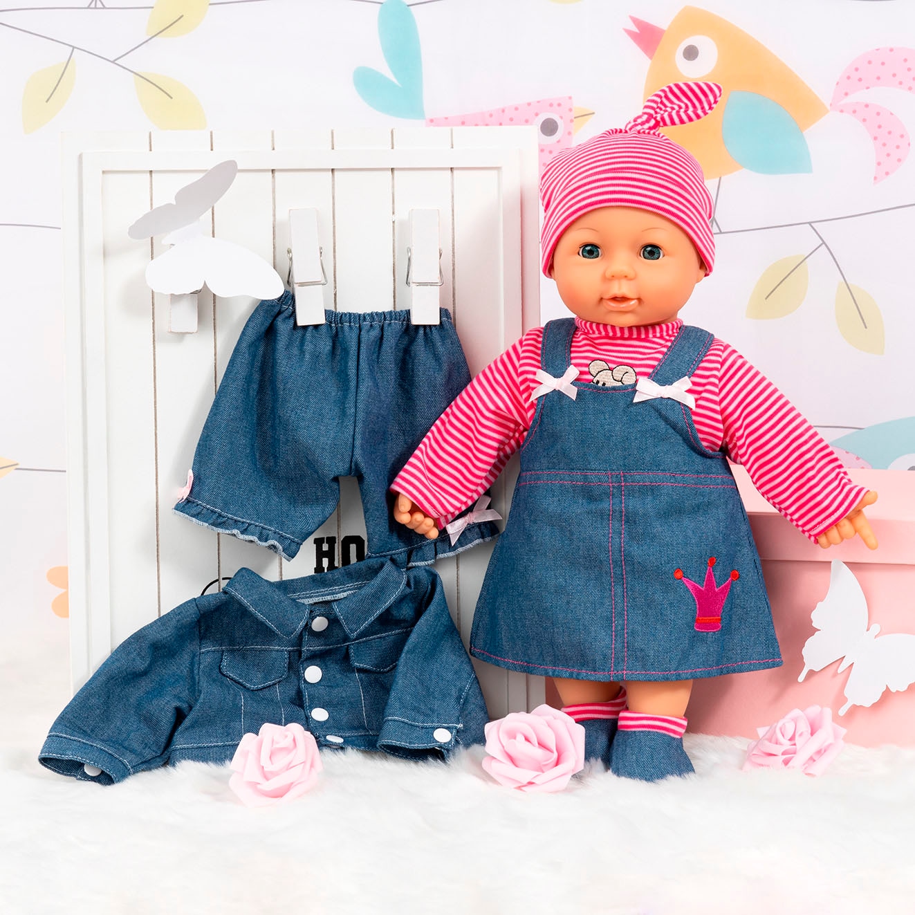 Bayer Puppenkleidung »Hose/Jacke 42- 46 cm«