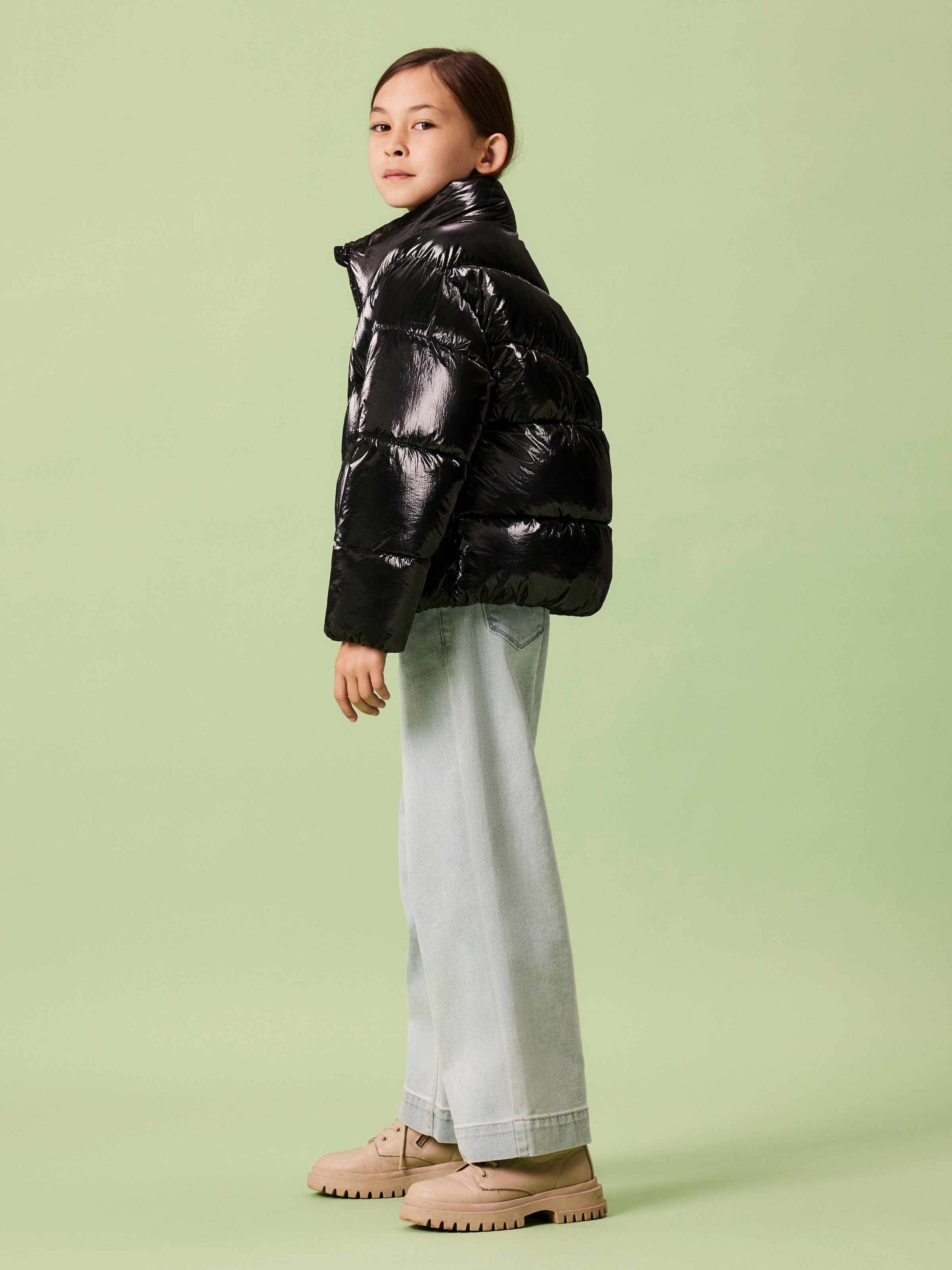 Name It Steppjacke »NKFMANON PUFFER JACKET« ohne Kapuze