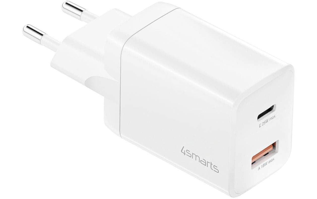 4smarts USB-Ladegerät »Duos USB-C + USB-A 25W«