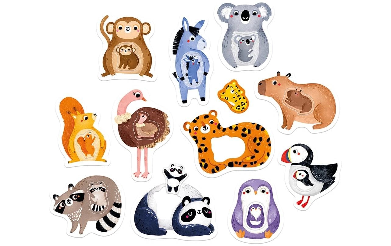   Puzzle »Banana Panda Mein erstes Puzzle Mama & Ich Puzzle Pappe Klassisch« Multilingual