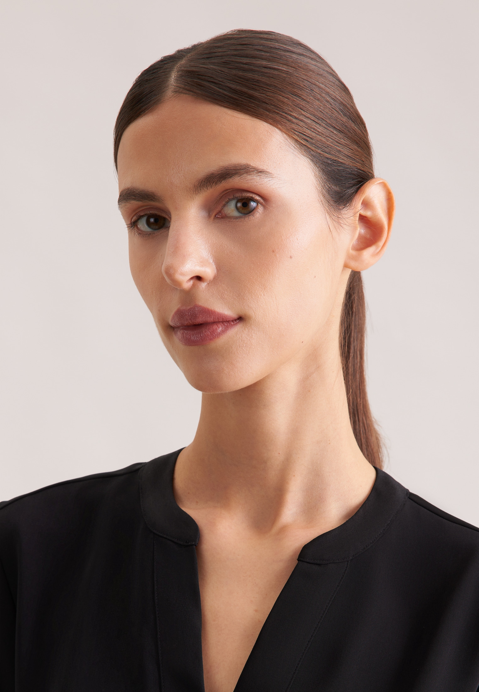 seidensticker Klassische Bluse »Schwarze Rose«, Tunika Uni
