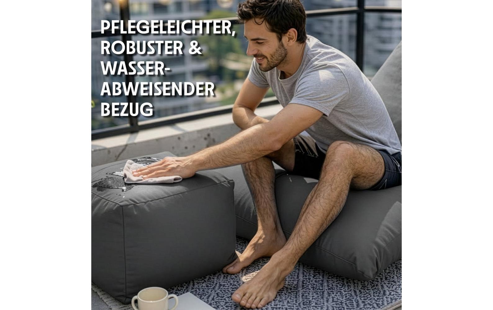 Urbanara Sitzsack »Basic-Outdoor, 85 l«