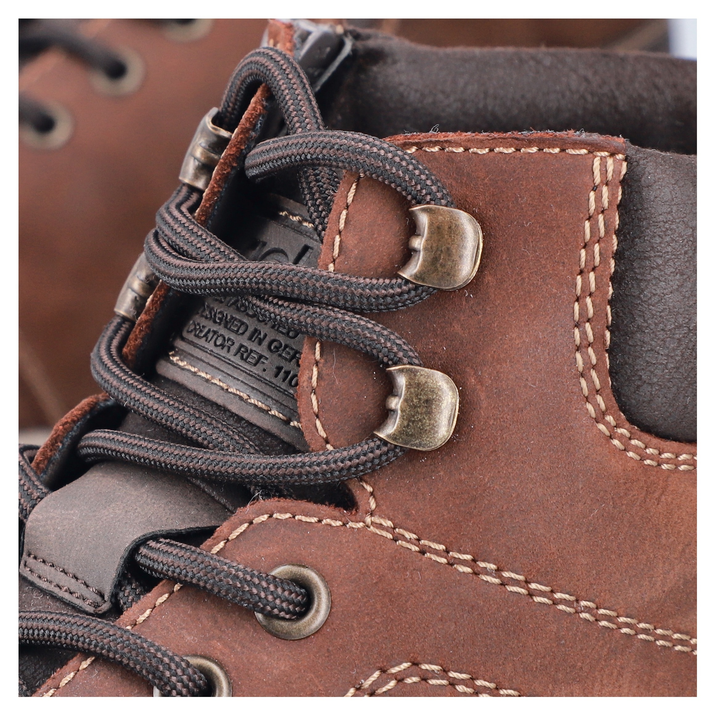 Rieker  Schnürboots, Stiefelette, Outdoorboots mit Innenreissverschluss