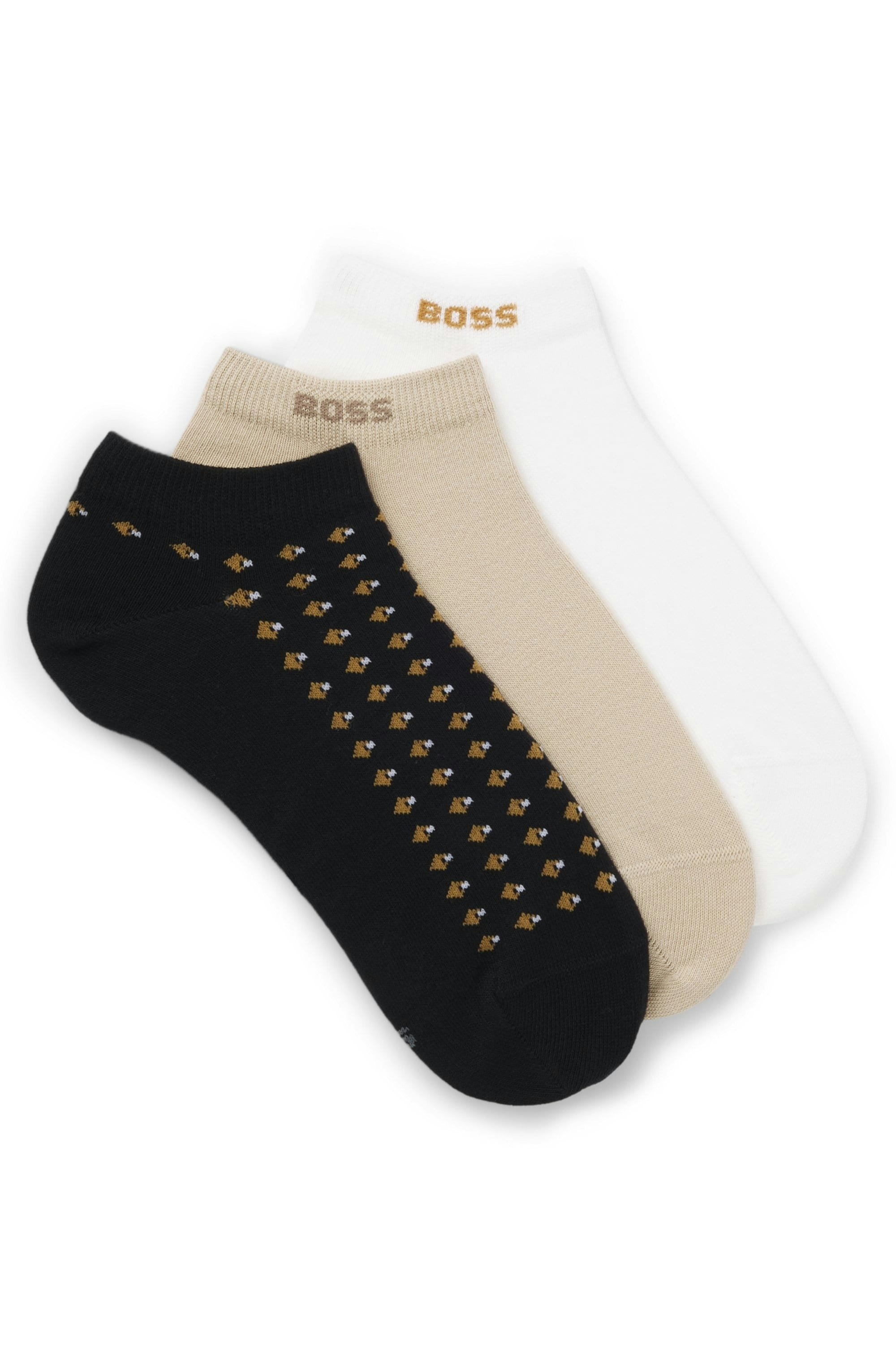 BOSS Chaussettes de baskets »3P AS Minipattern CC« 3 Couple tlg.
