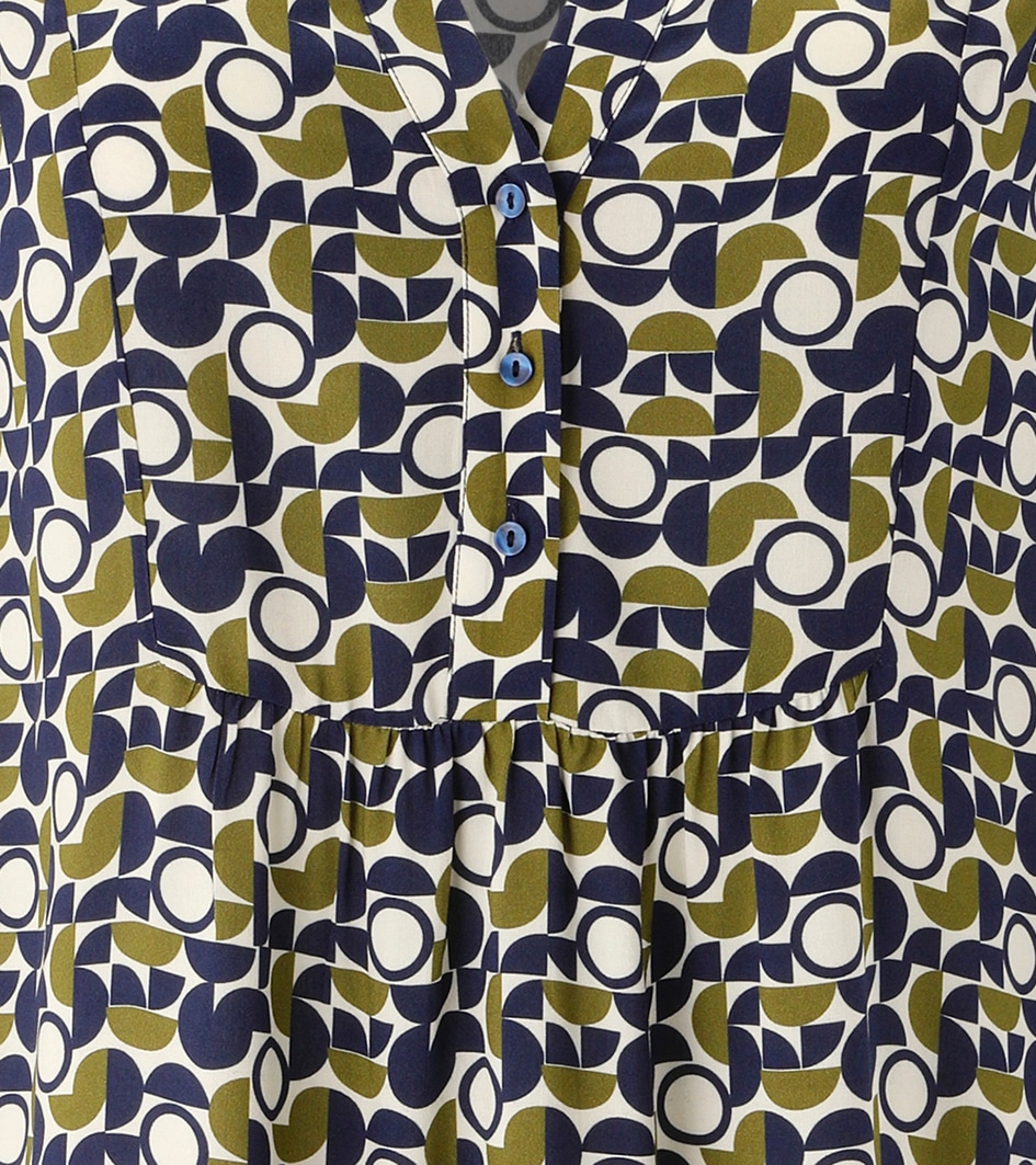 Aniston PLUS Robe d'été mit modernem Punkte-Druck